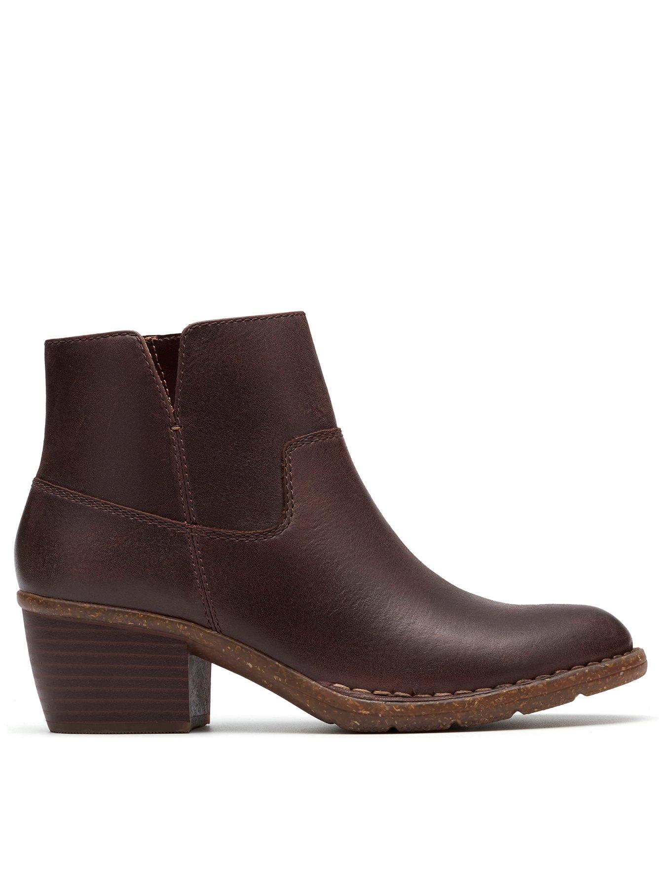 undefined Wide Fit Kastela Top Boots - Brown
