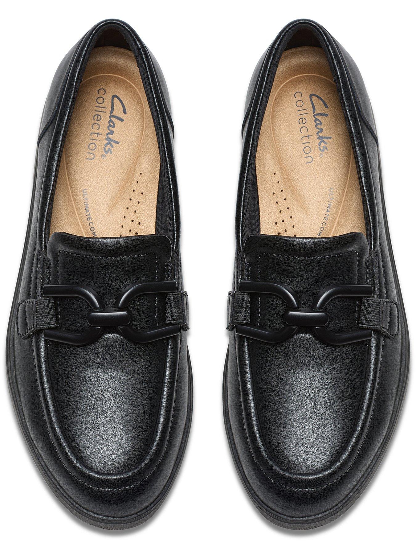 Clarks クラークス Zylah Top ザイラトップ （ブラックレザー） Clarks 