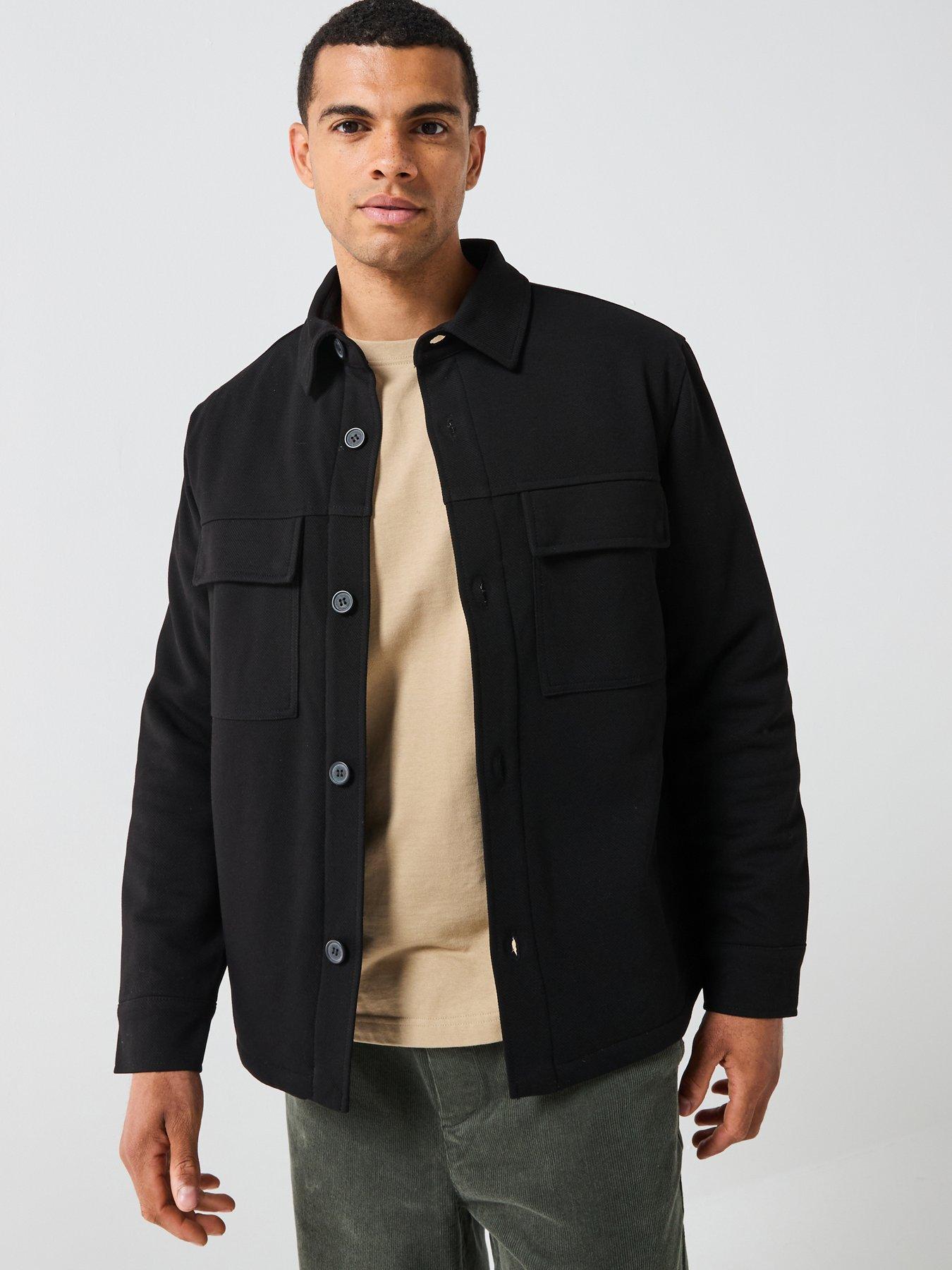 ONLY & SONS Kodyl Sweat Shacket - Black