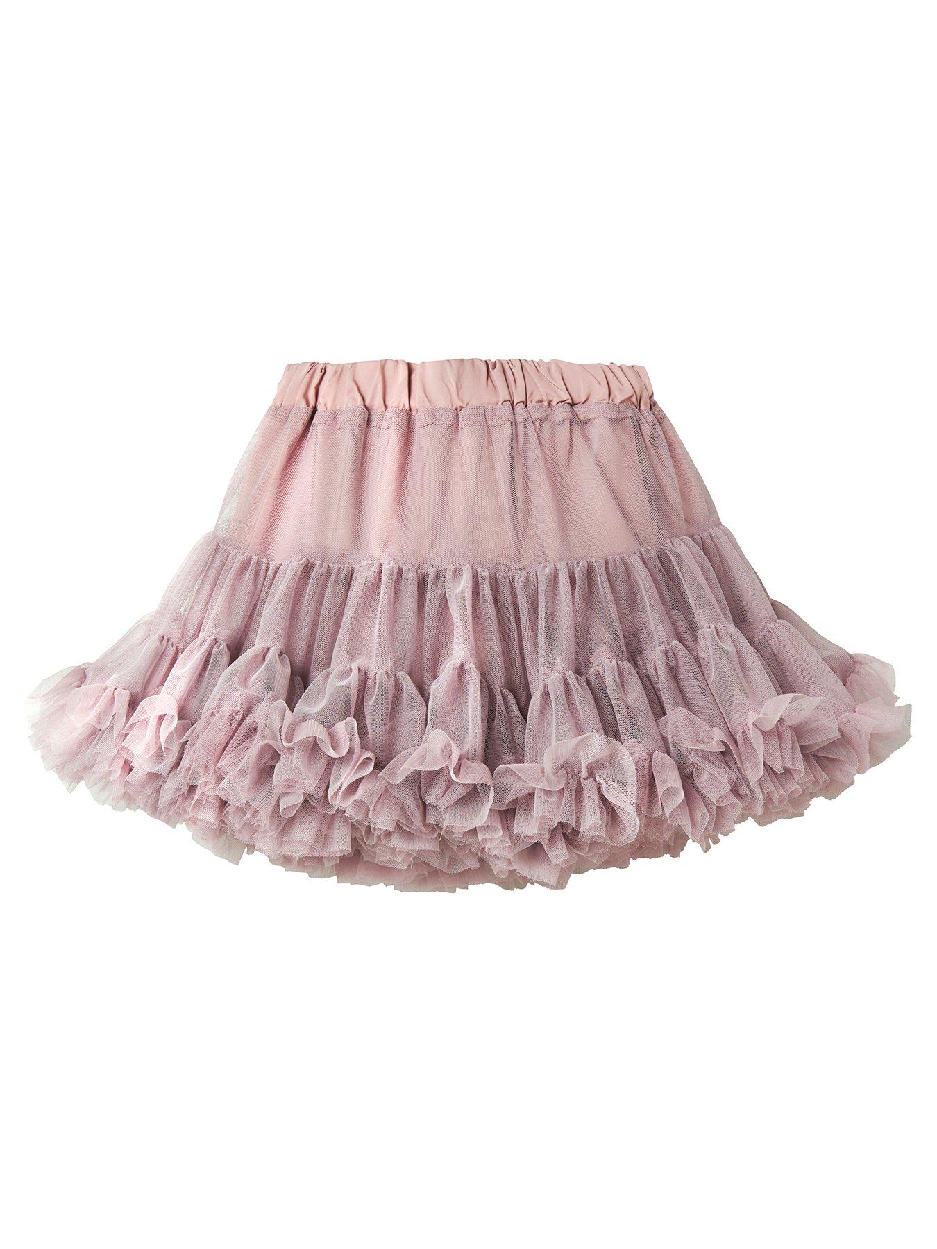  image of name-it-mini-girls-full-tulle-skirt-pink