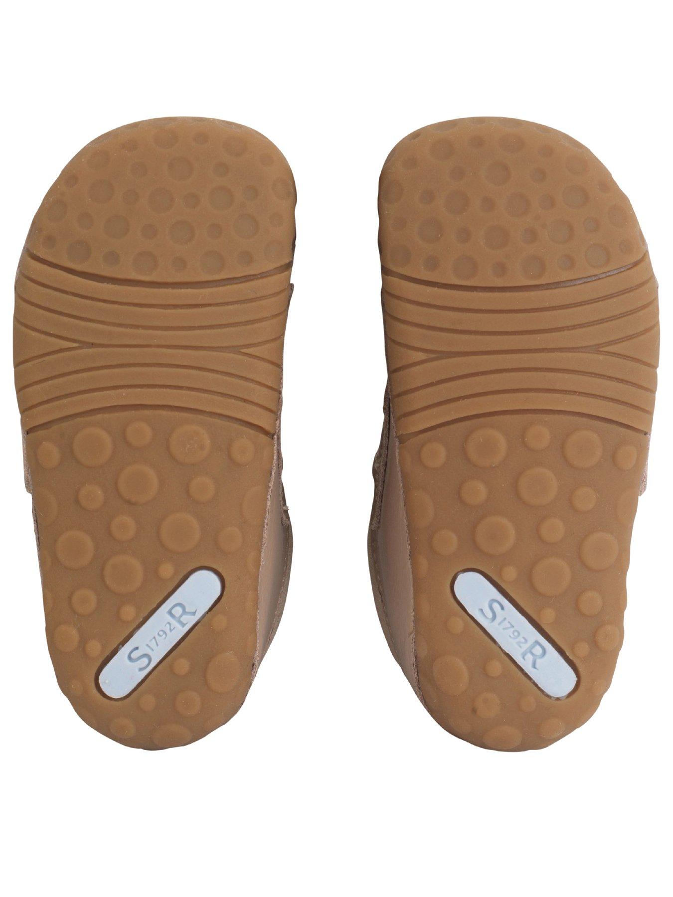  image of start-rite-lila-taupe-patent-girls-closed-rip-tape-pre-walking-shoes