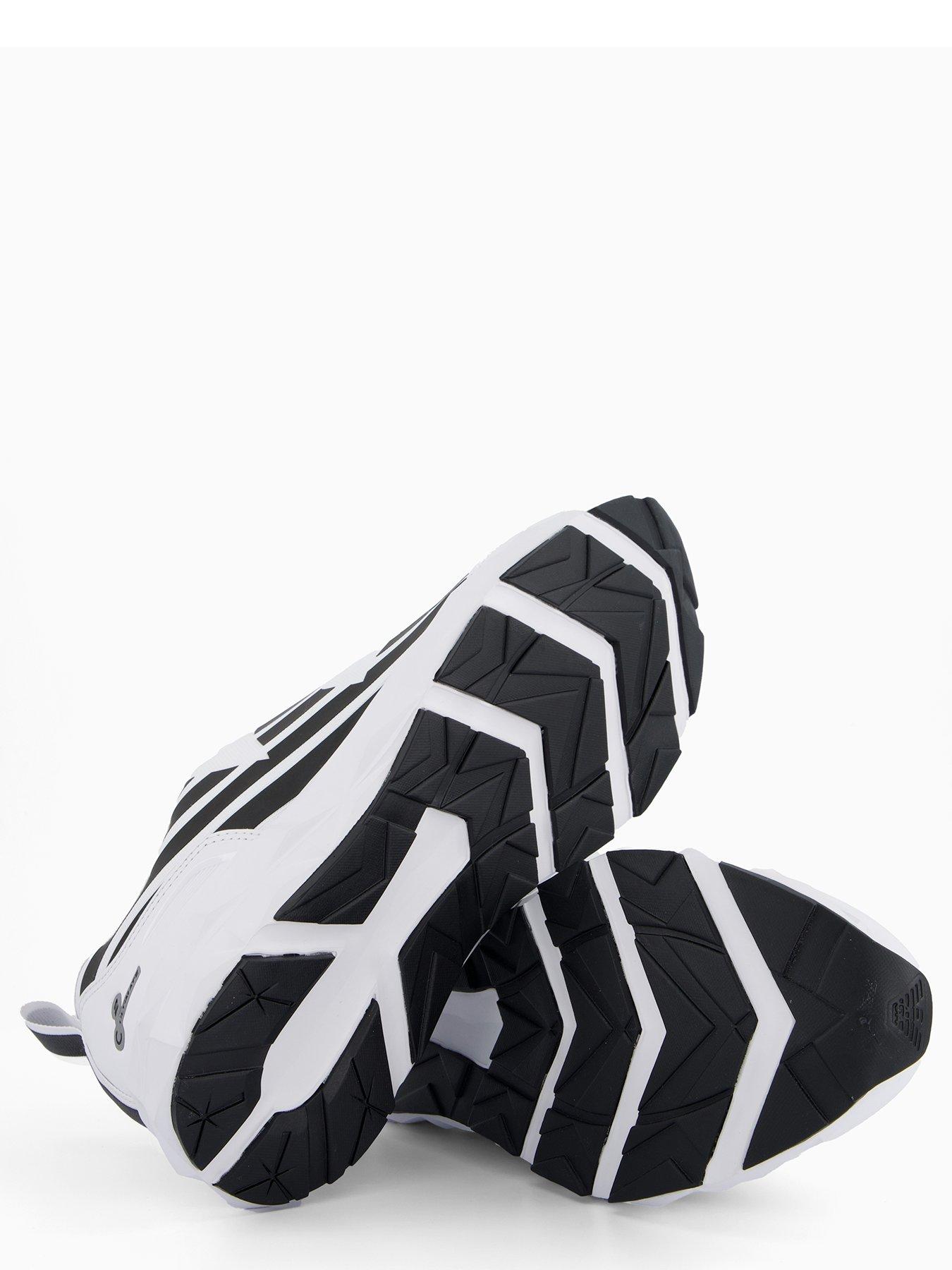 Image 4 of 7 of EA7 Emporio Armani Kombat Eagle Logo Trainers - White