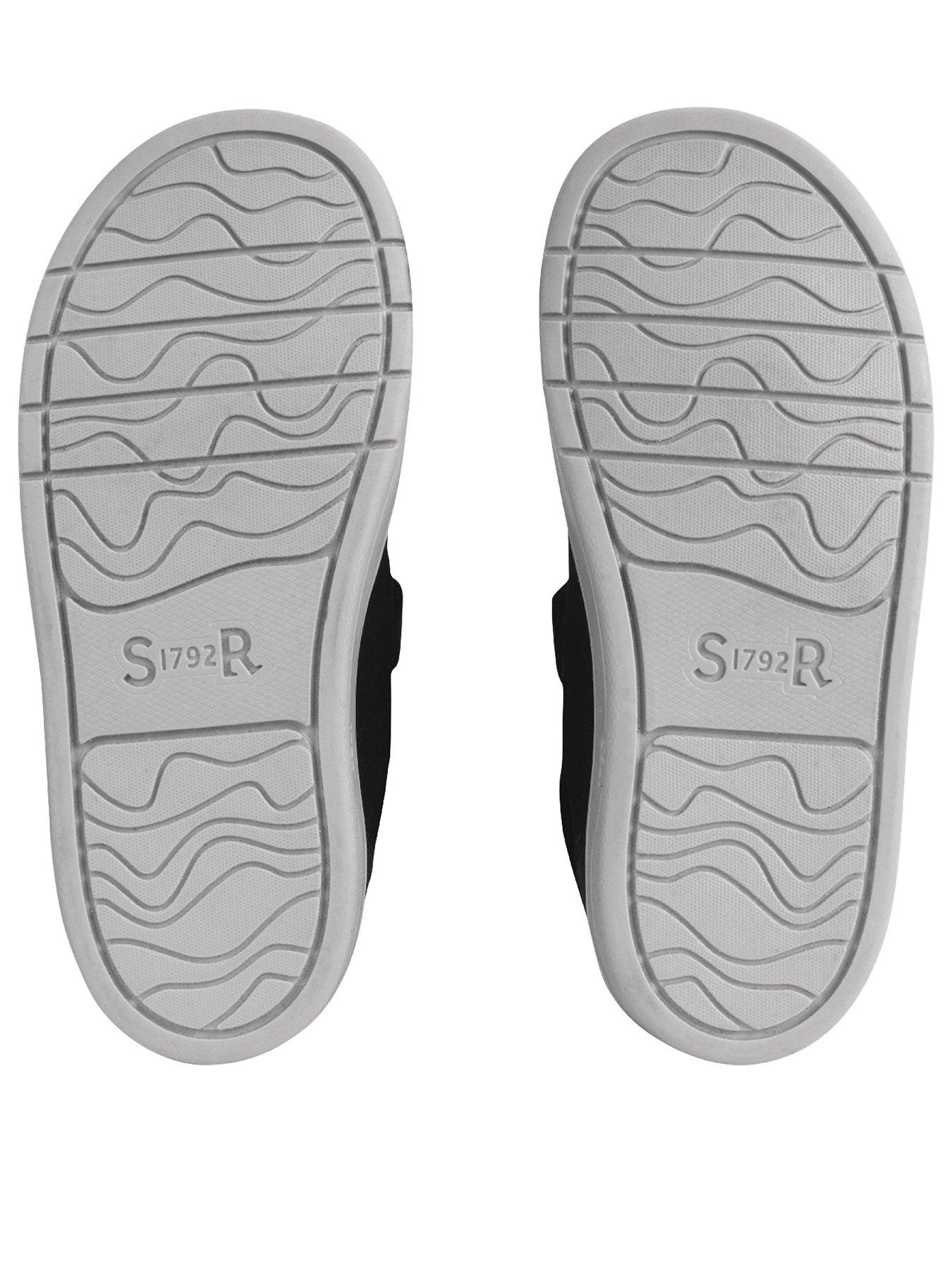 Image 3 of 6 of Start-rite Orbit Black Leather Nubuck Rip Tape Kids Causal Boots