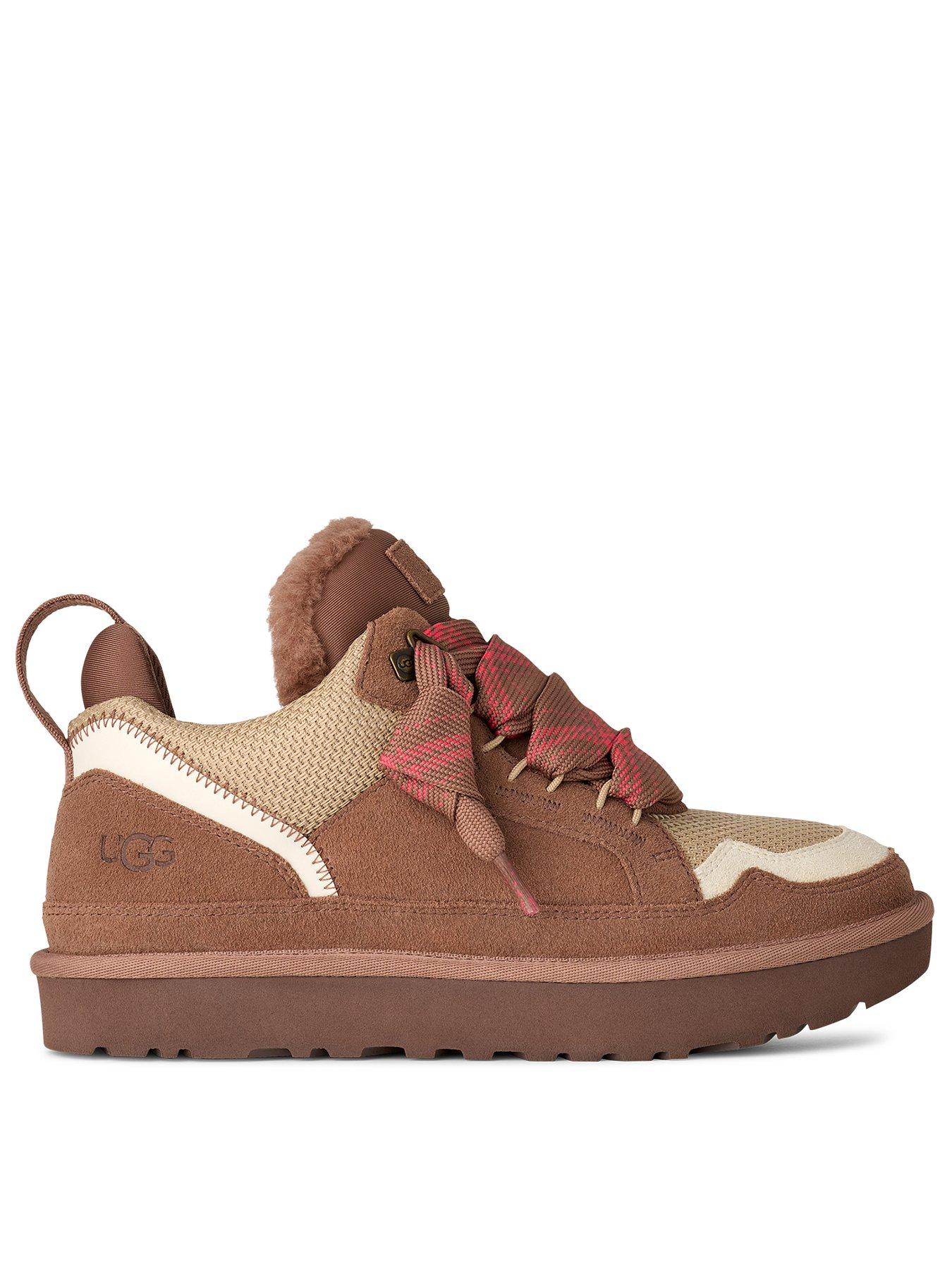 Image 1 of 5 of UGG Lowmel Trainers - Rocky Oak Brown