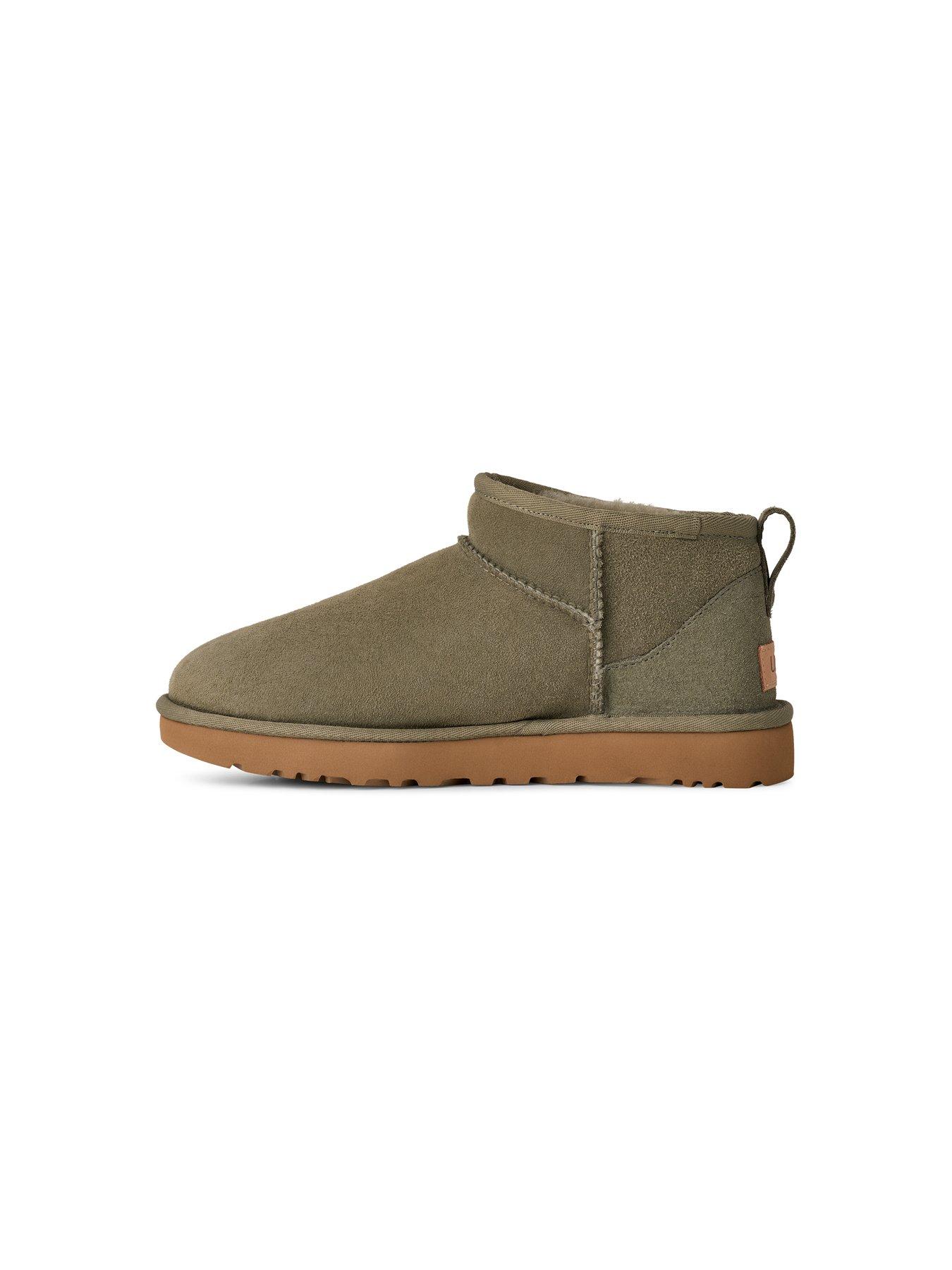 Image 5 of 5 of UGG Classic Ultra Mini Boots - Moss Green / Amphora
