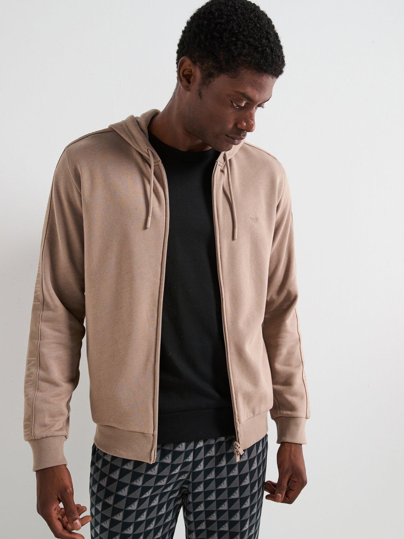 undefined Basic Terry Tape Lounge Shorts - Light Brown