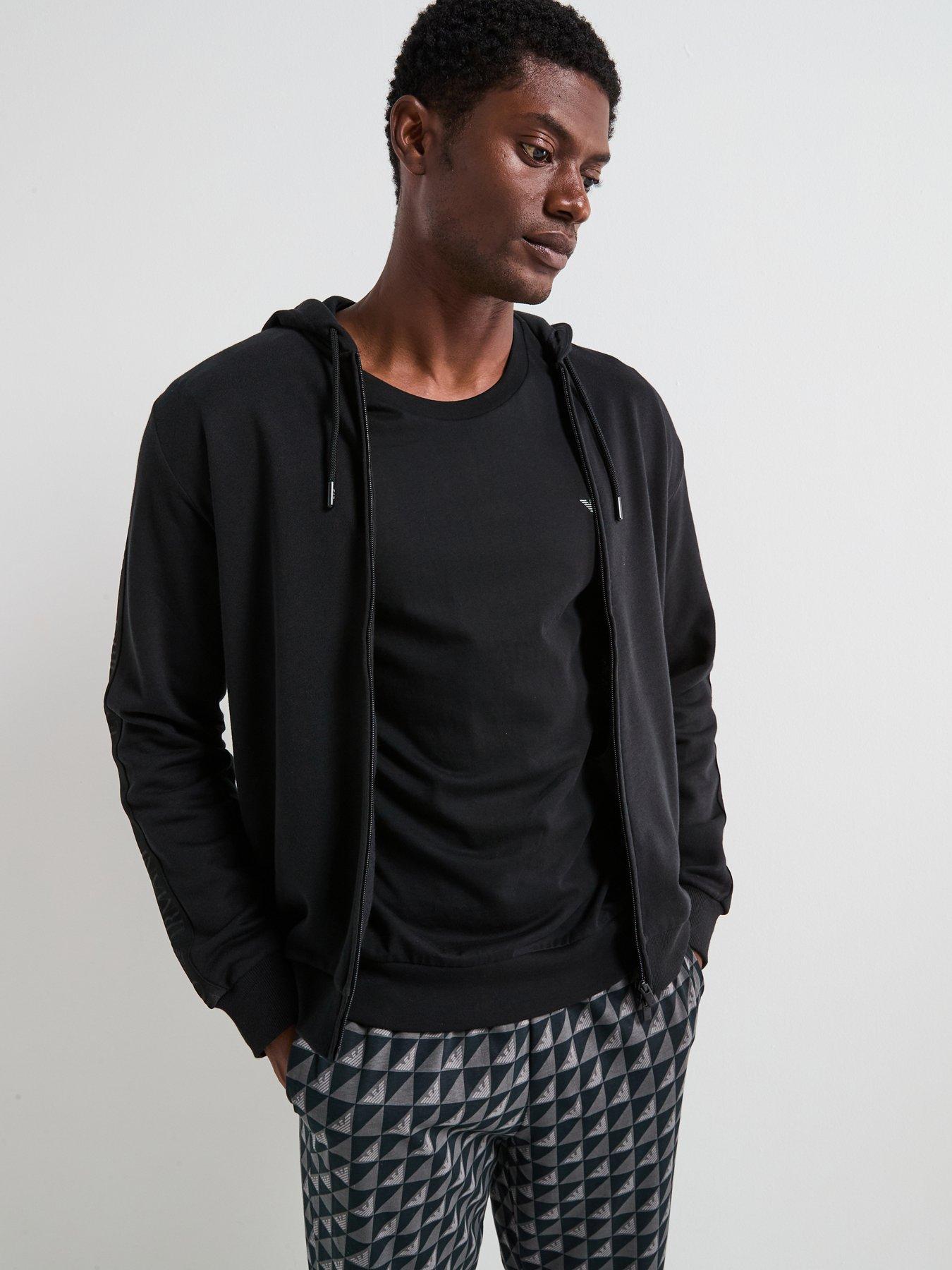 undefined Basic Terry Tape Lounge Shorts - Black