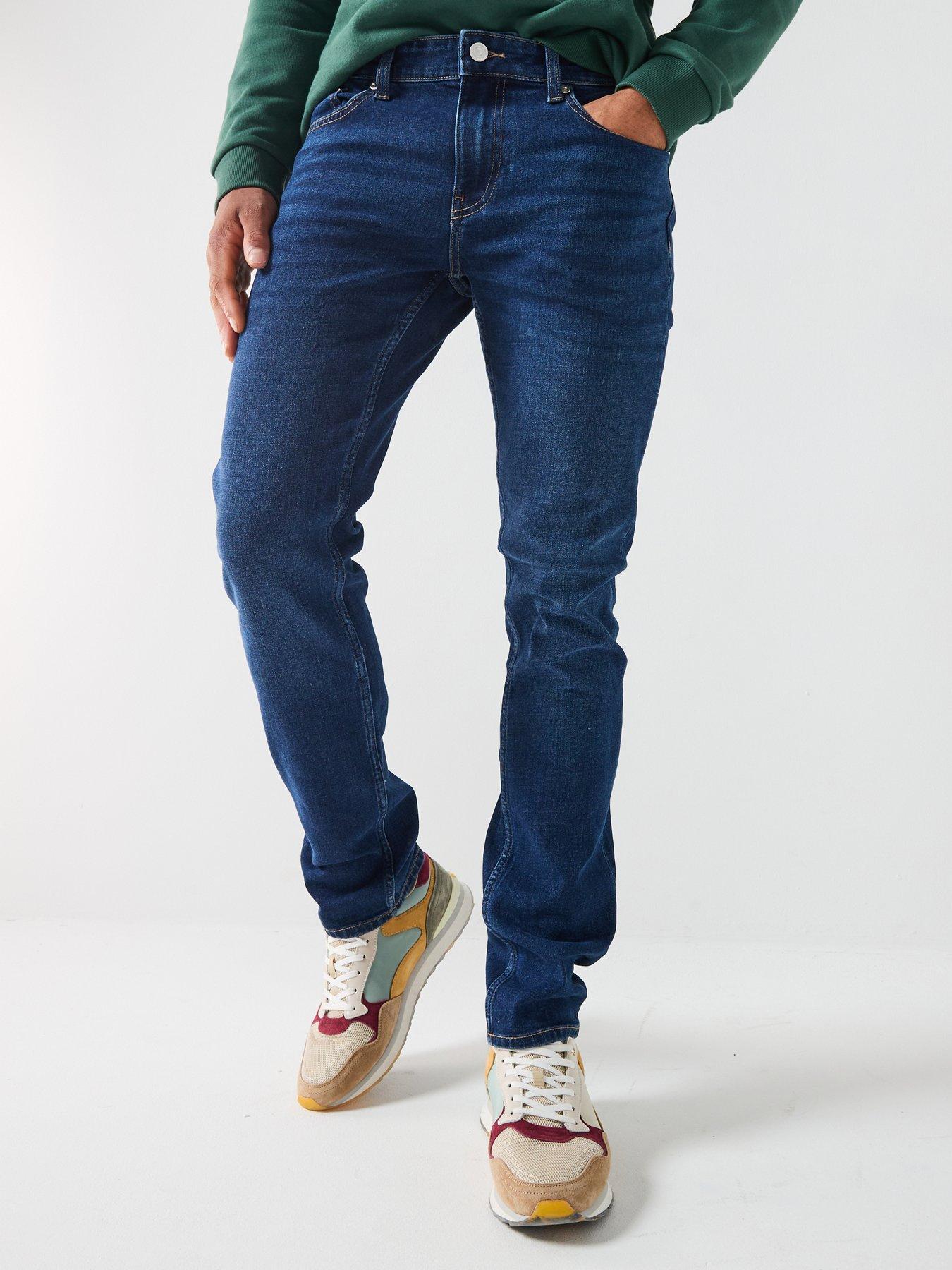 only-sons-loom-slim-fit-jeans-dark-blue