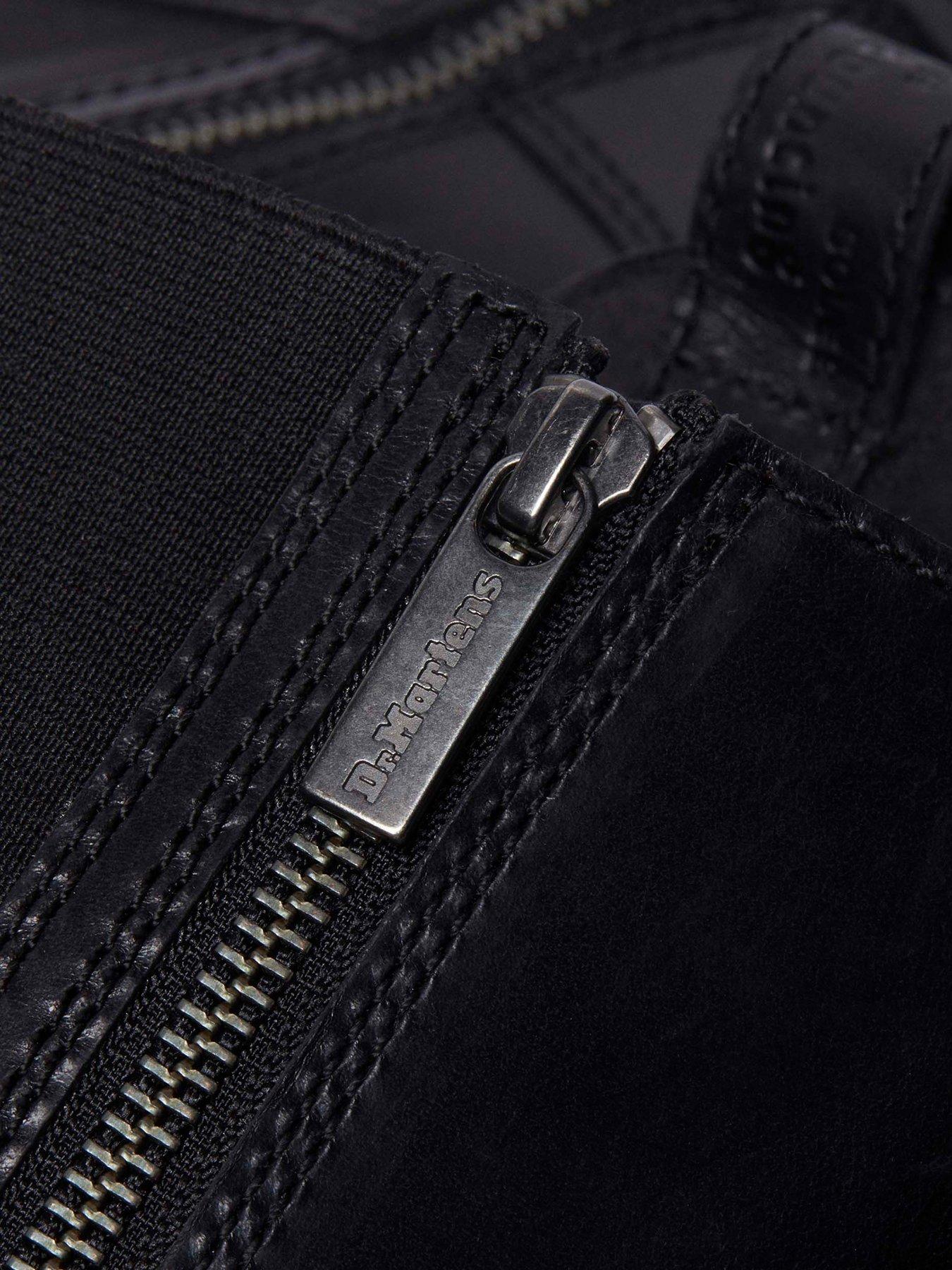 Image 7 of 7 of Dr Martens Amaayah Hi Riding Boot Orleans - Black