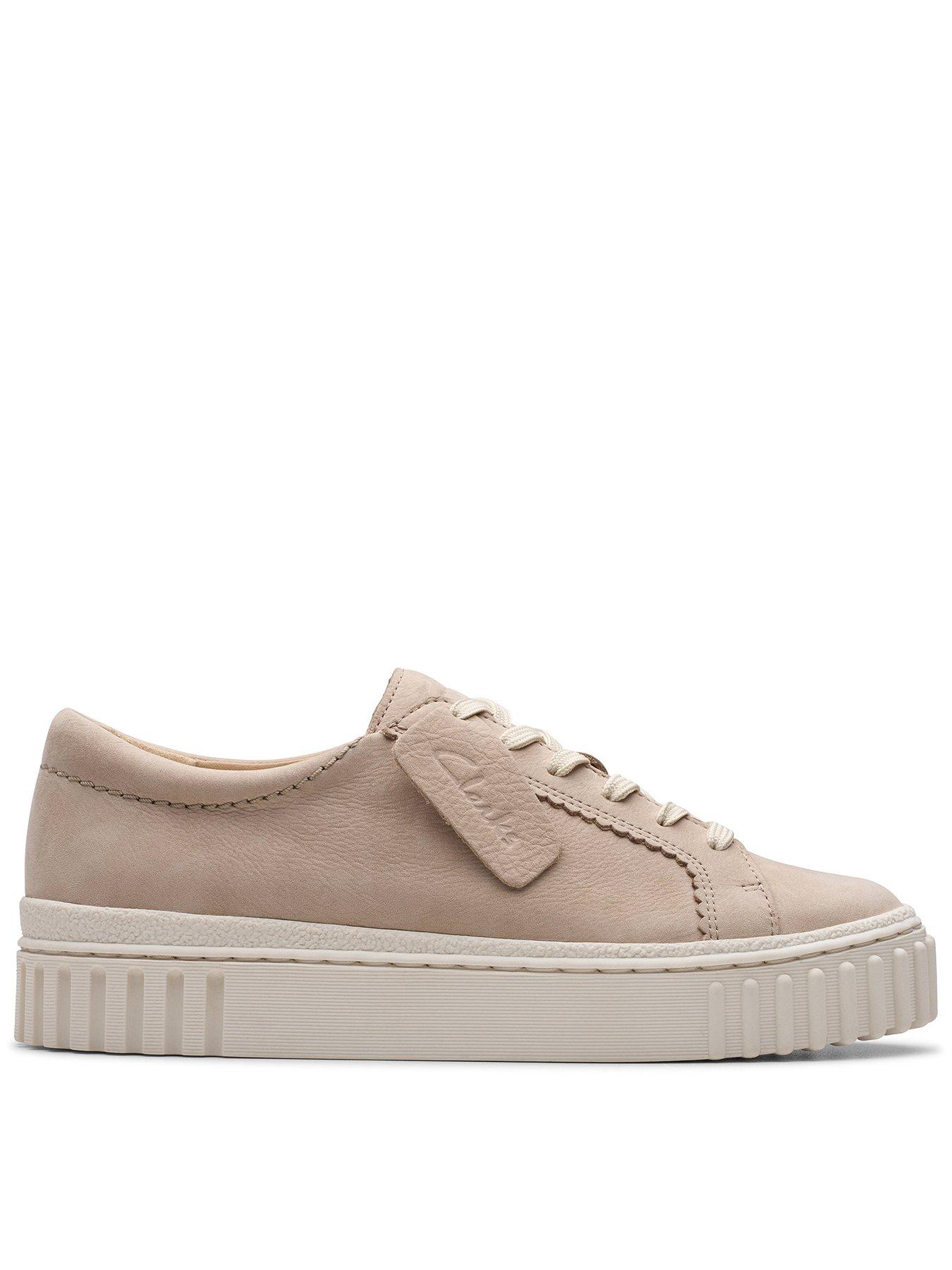 Image 1 of 7 of Clarks Mayhill Walk Trainers - Beige