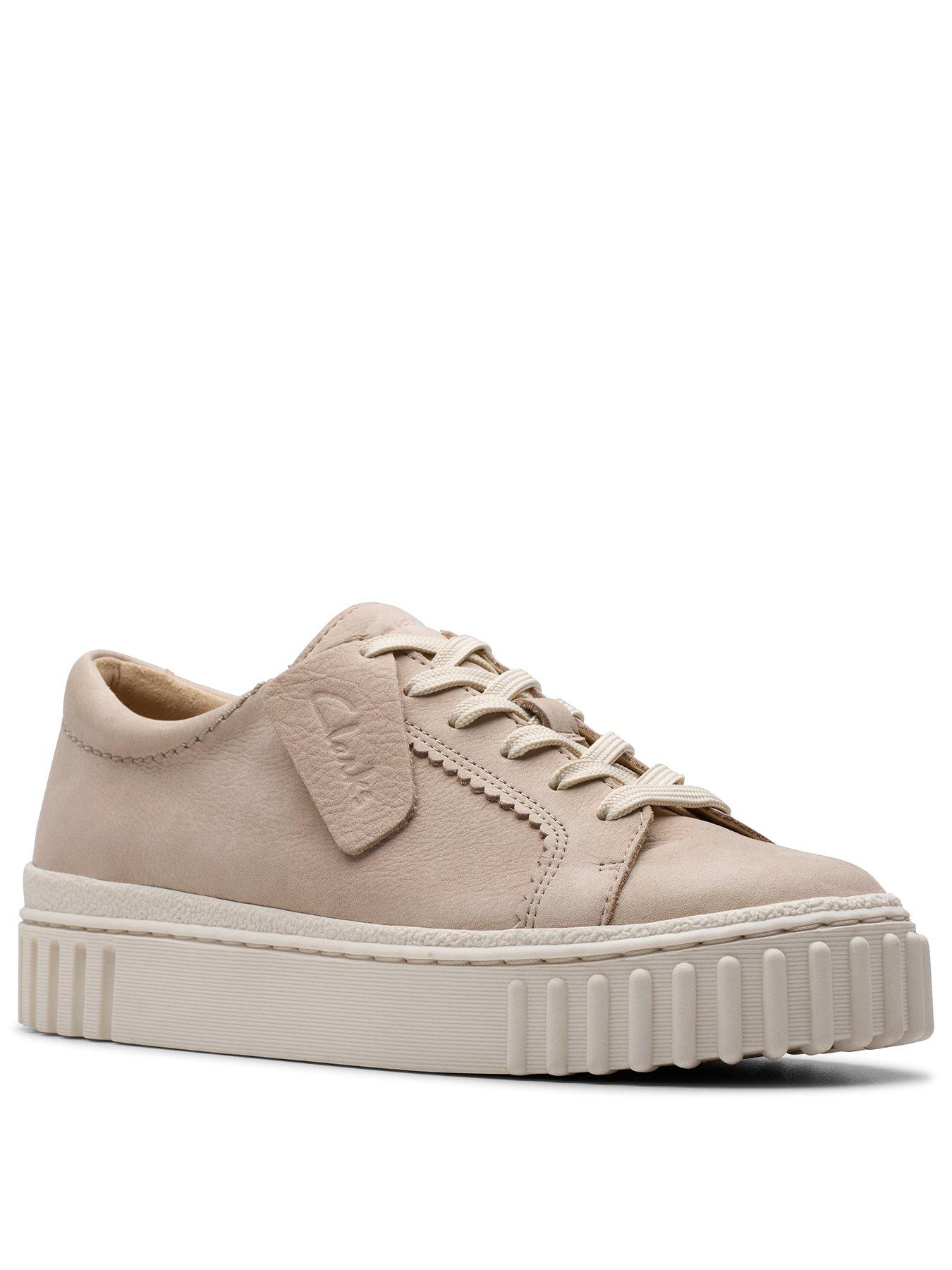 Image 2 of 7 of Clarks Mayhill Walk Trainers - Beige