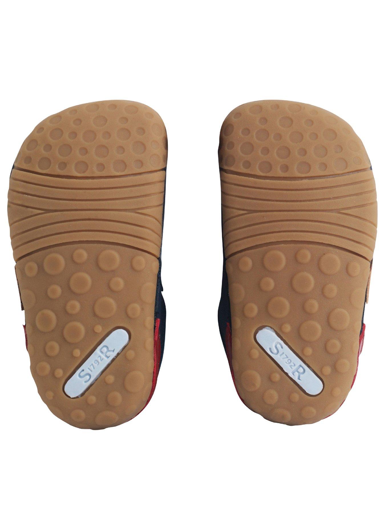  image of start-rite-zap-navy-leather-double-rip-tape-boys-pre-walkers