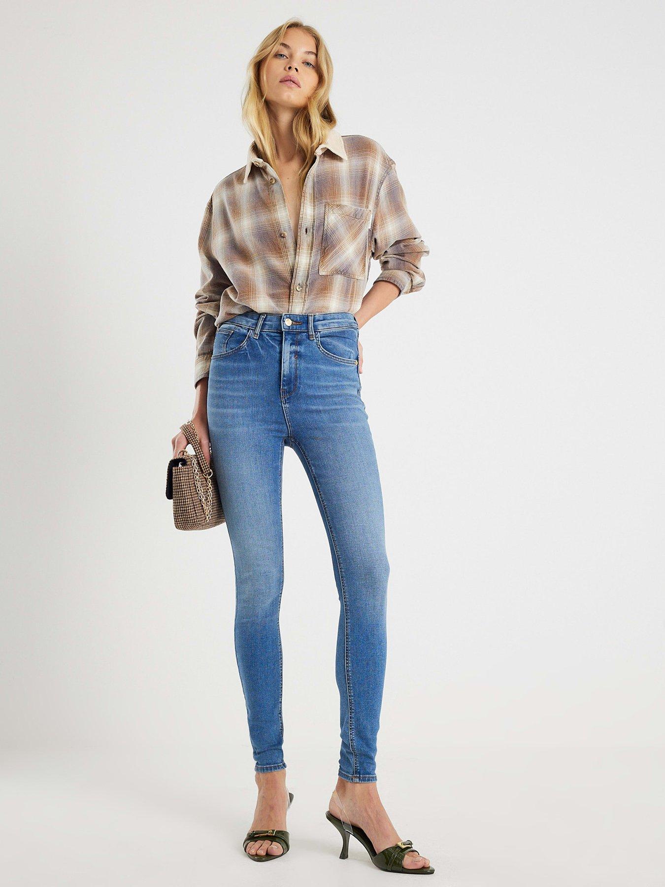  image of river-island-ame-saint-corduroy-collar-overshirt-light-brown