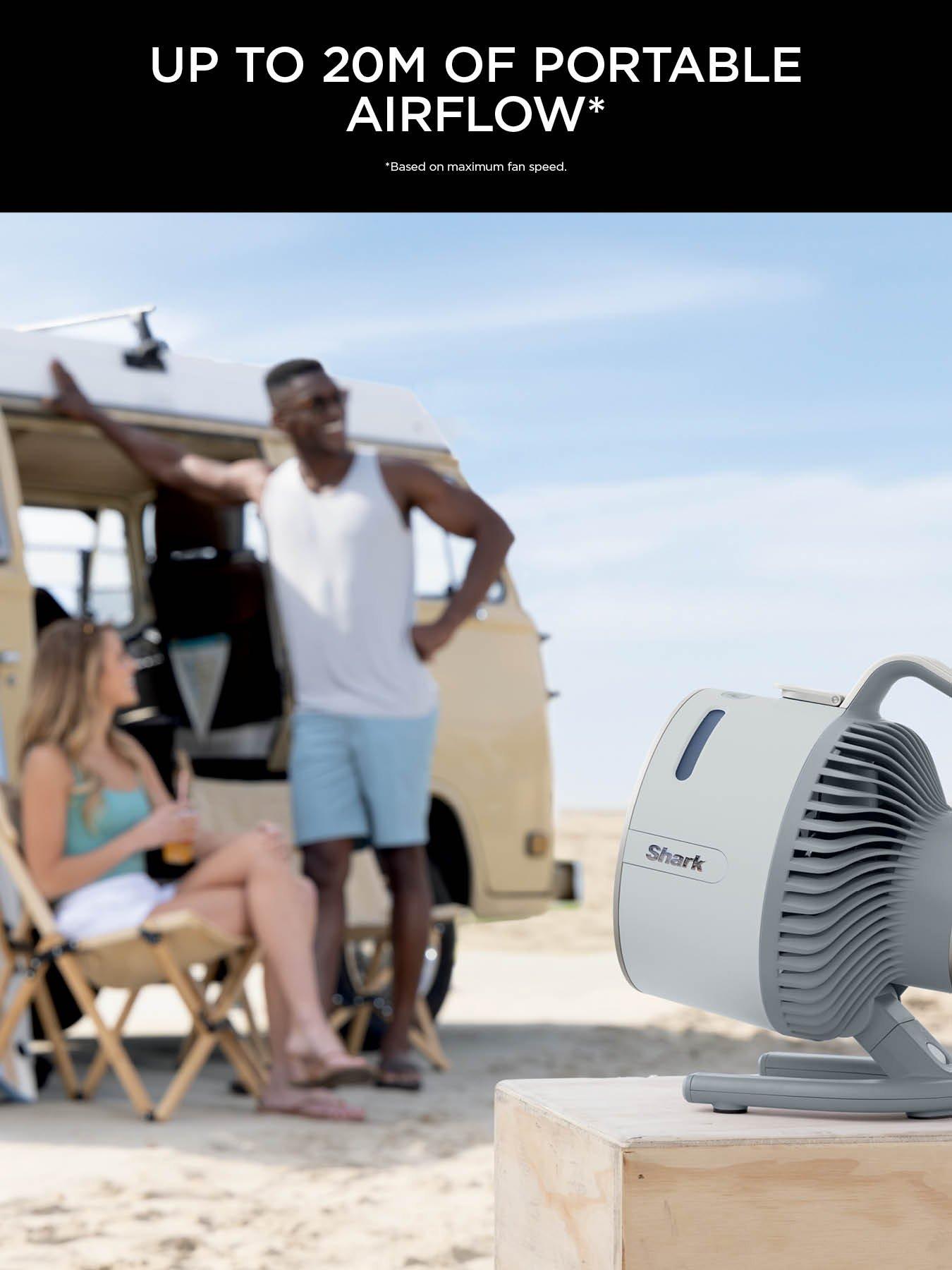  image of shark-flexbreeze-hydrogo-misting-fan-fa050ukdv--dove