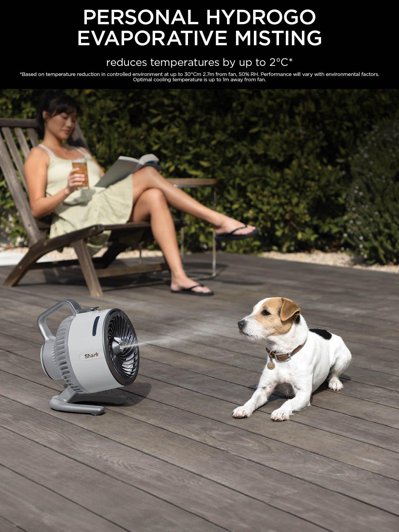  image of shark-flexbreeze-hydrogo-misting-fan-fa050ukdv--dove