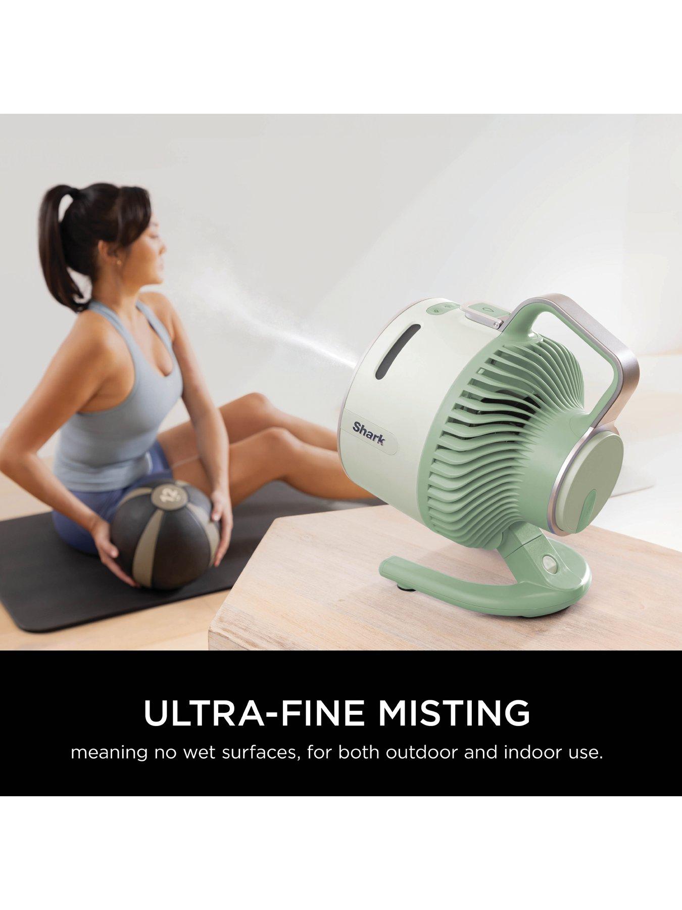 Image 7 of 8 of Shark FlexBreeze HydroGo Portable&nbsp;Misting Fan FA050UKGN&nbsp;- Green