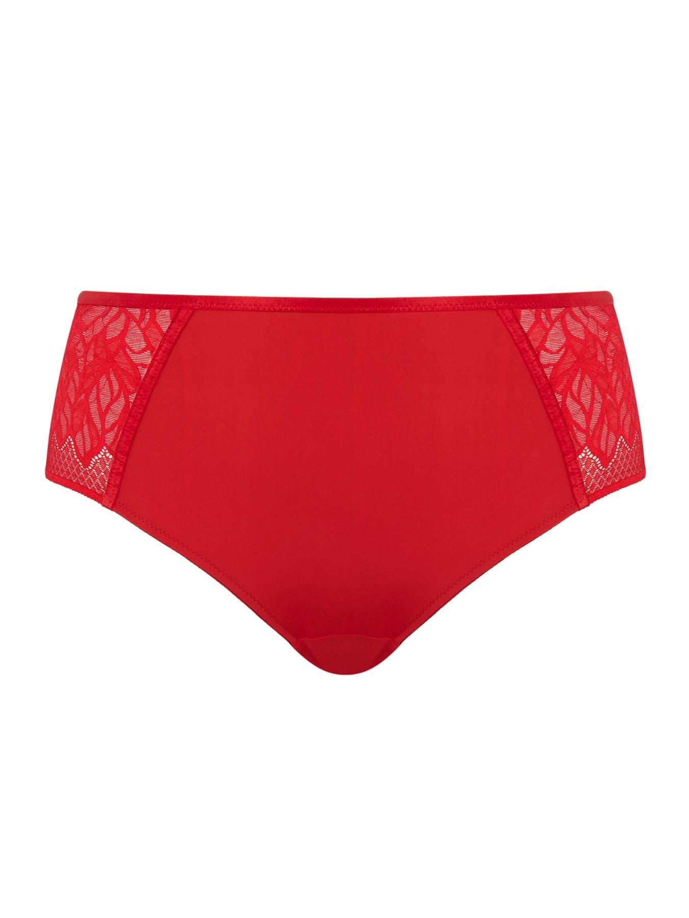 Image 5 of 6 of Sculptresse Sophia Red Deep Brief - Red