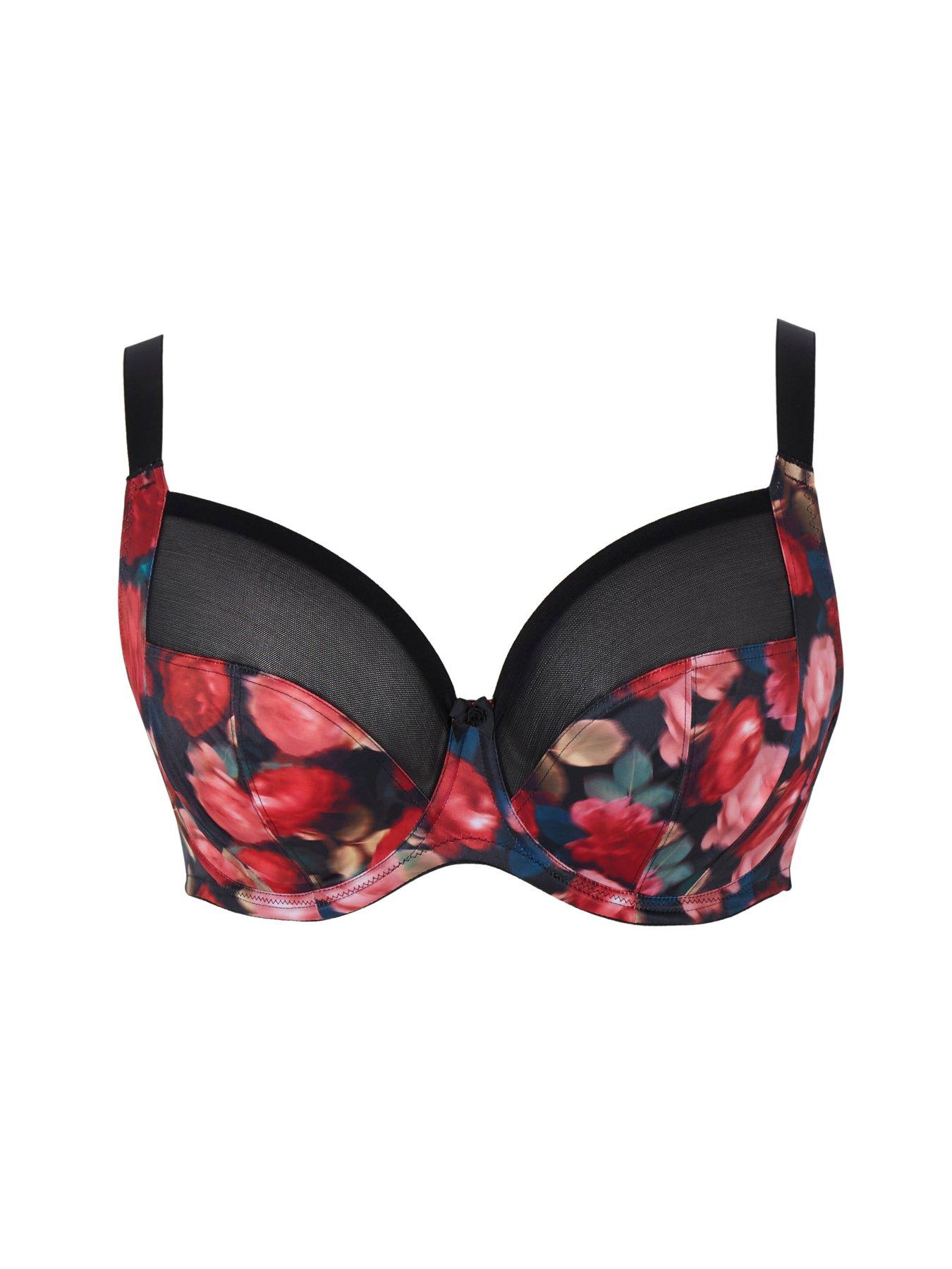 Image 5 of 6 of Sculptresse Bliss Rose Print Full Cup - Rose Print