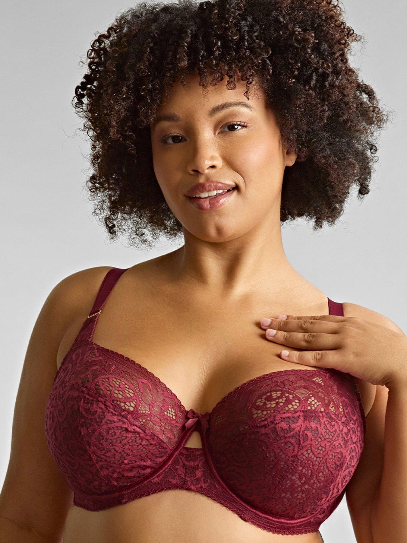 undefined Sculptresse Estel Cherry Full Cup Bra - Cherry Red