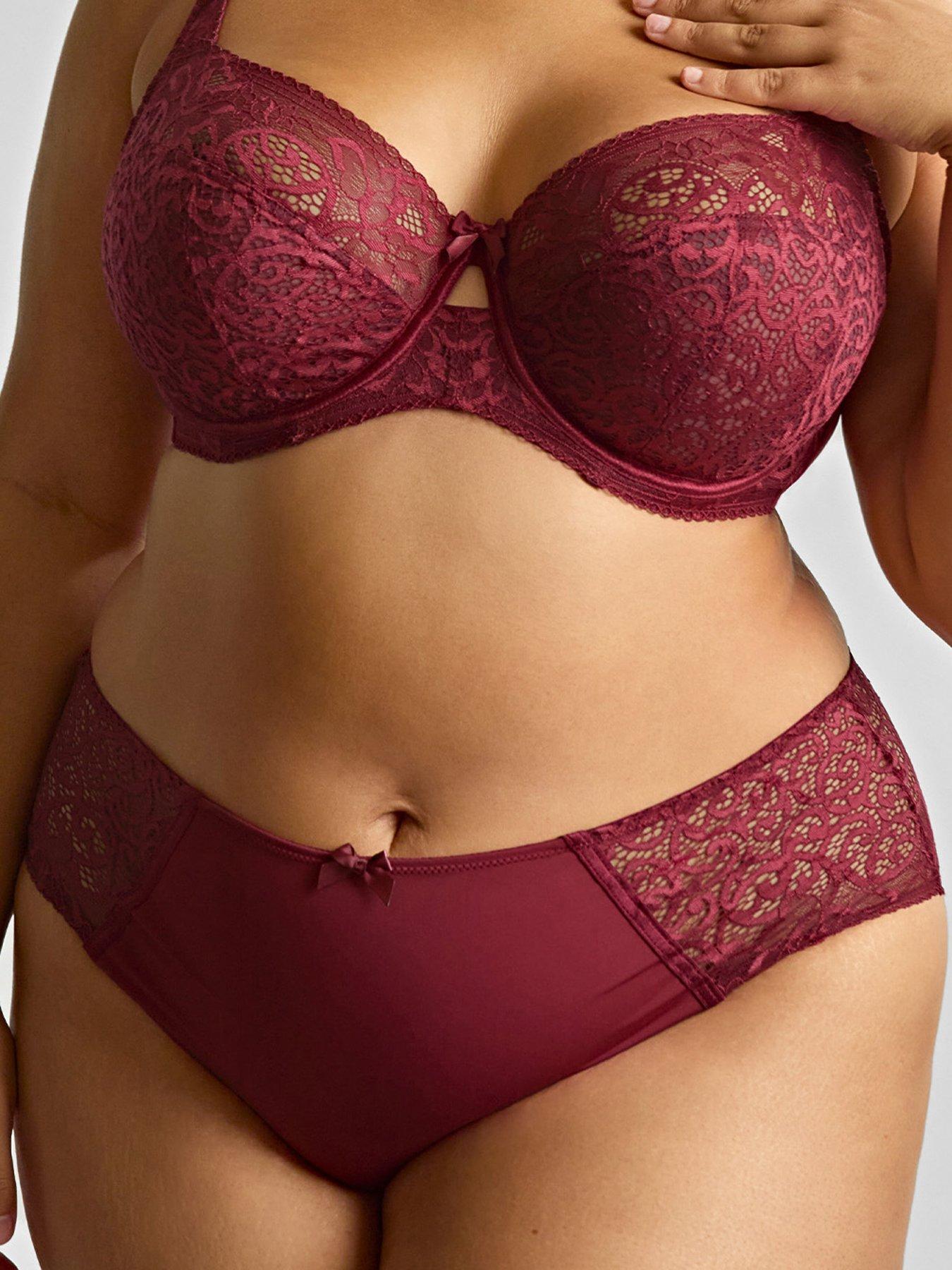 undefined Sculptresse Estel Cherry Deep Brief  - Cherry Red