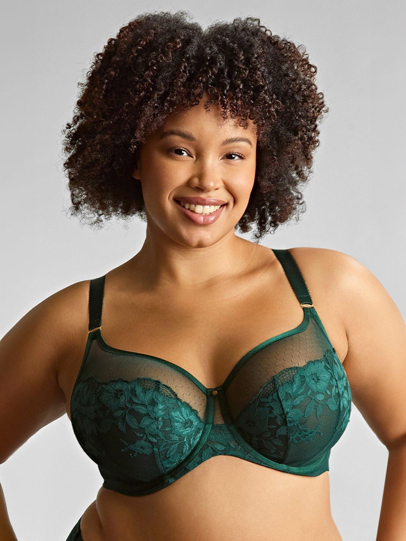 Sculptresse Josephine Full Cup Bra - Forest Green