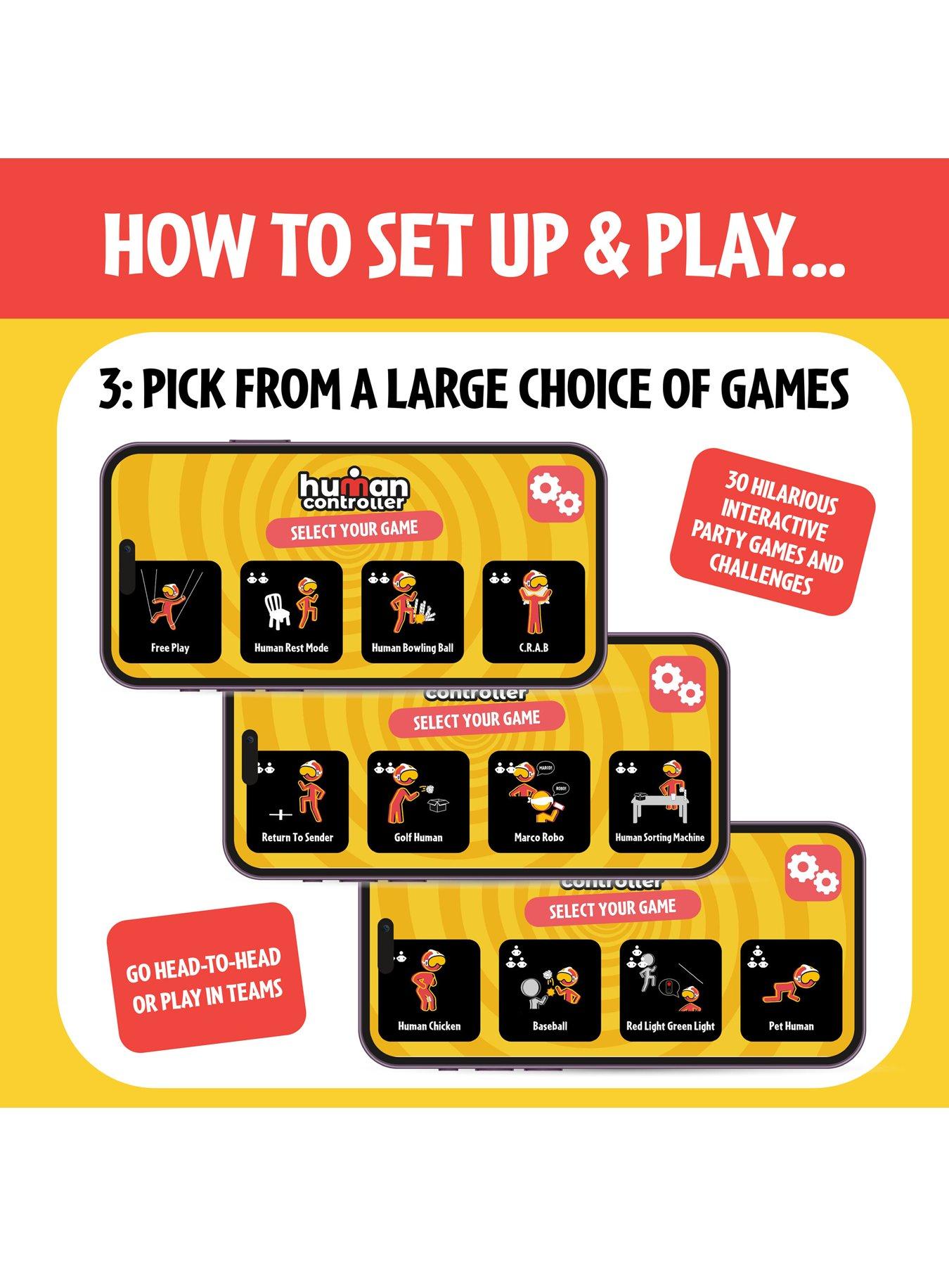  image of tomy-human-controller-party-game