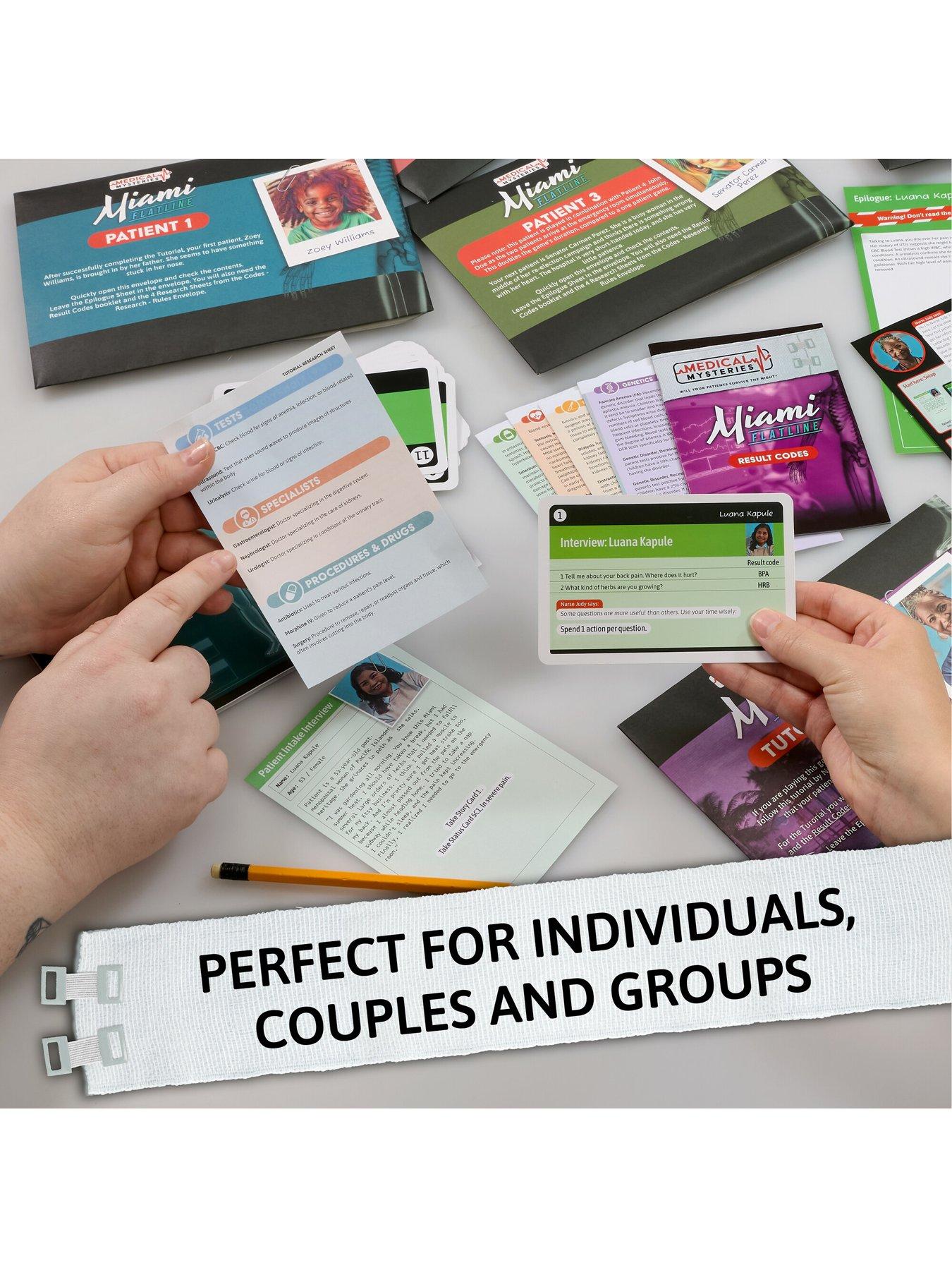  image of tomy-medical-mysteries-miami-flatline-cooperative-investigation-game