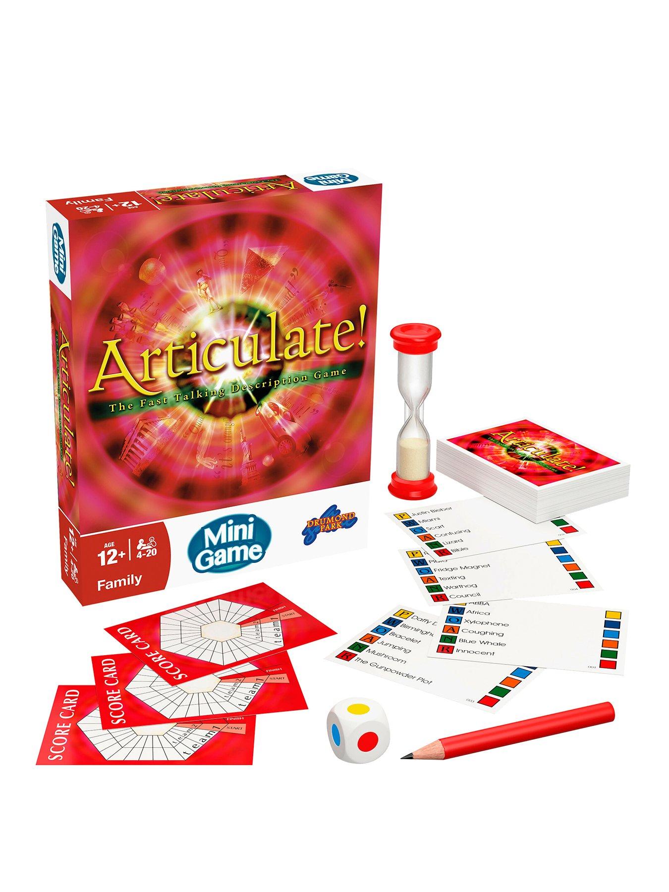 Drumond Park Articulate Mini Edition - The Fast Talking Description Game in Travel Size