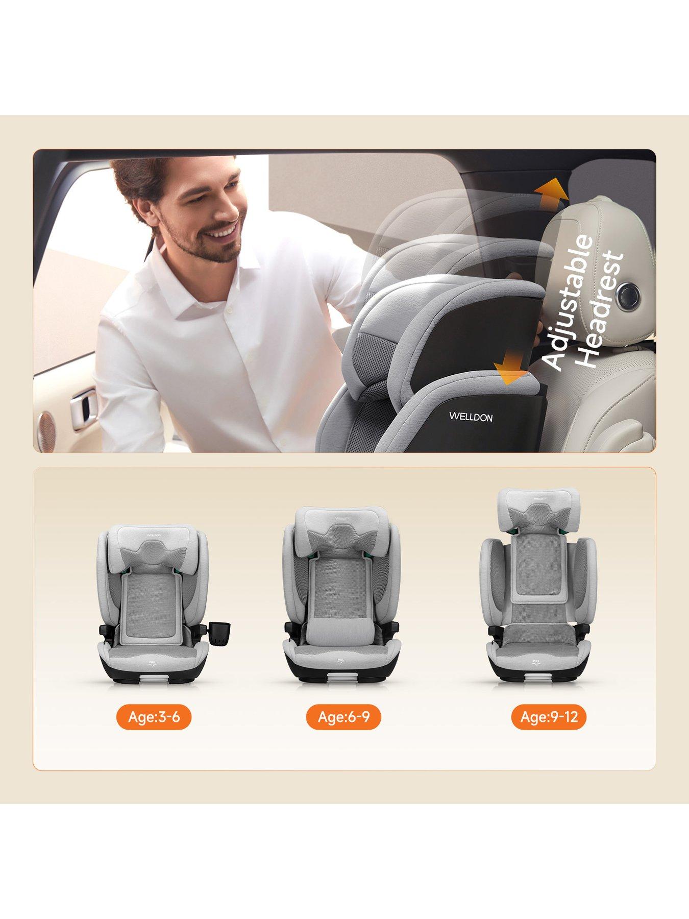 Image 2 of 7 of Welldon Cocoon Travel 2 Car Seat - Moonstone