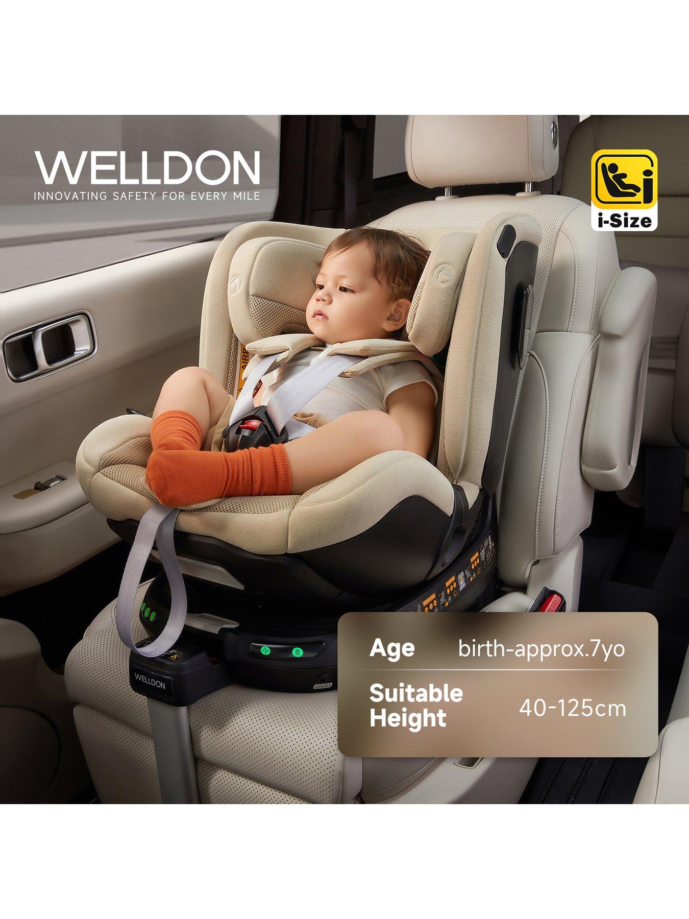 Image 2 of 8 of Welldon Rotate 2 Pro Plus Rotate Car Seat - Sahara