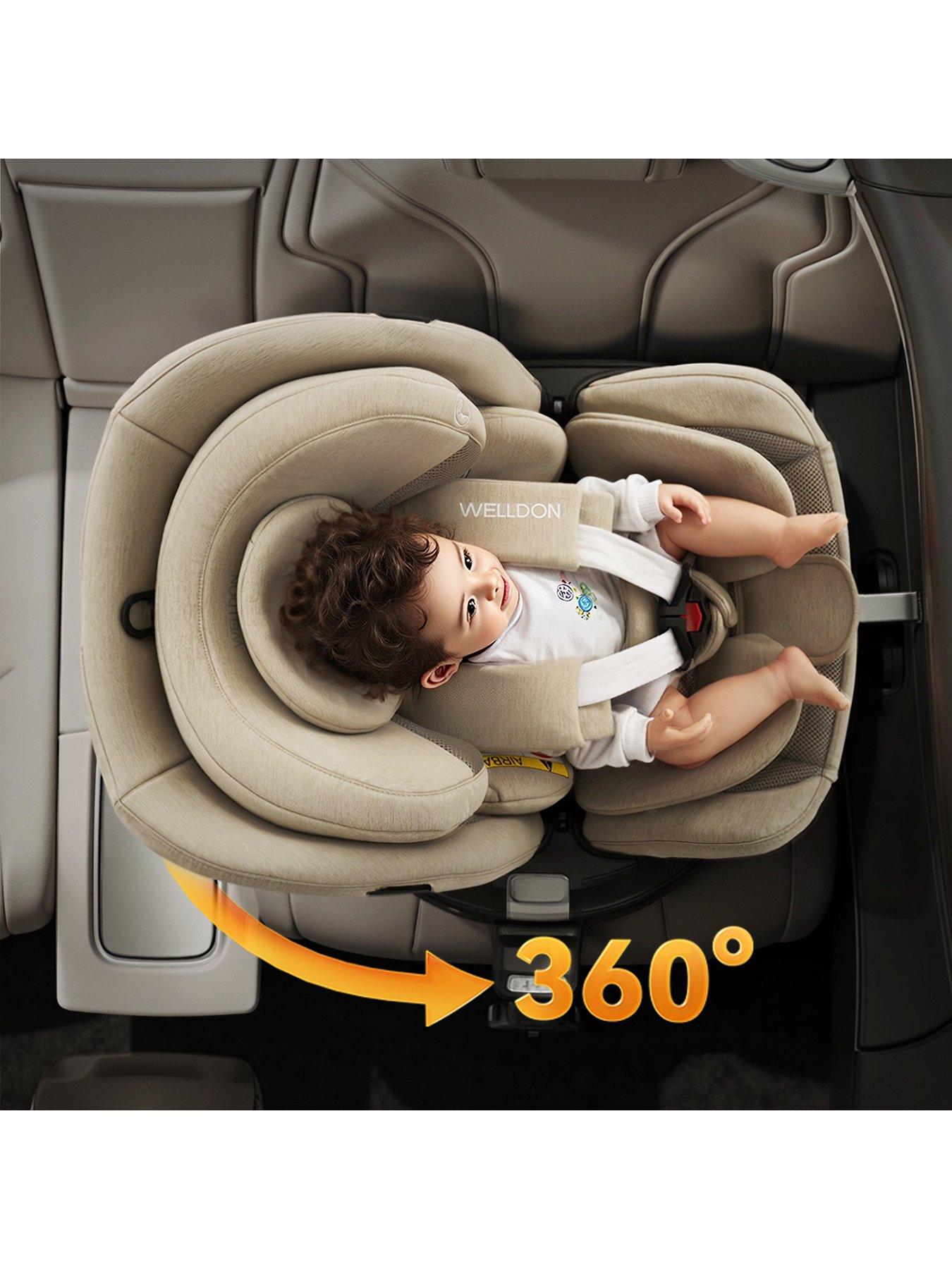 Image 4 of 8 of Welldon Rotate 2 Pro Plus Rotate Car Seat - Sahara