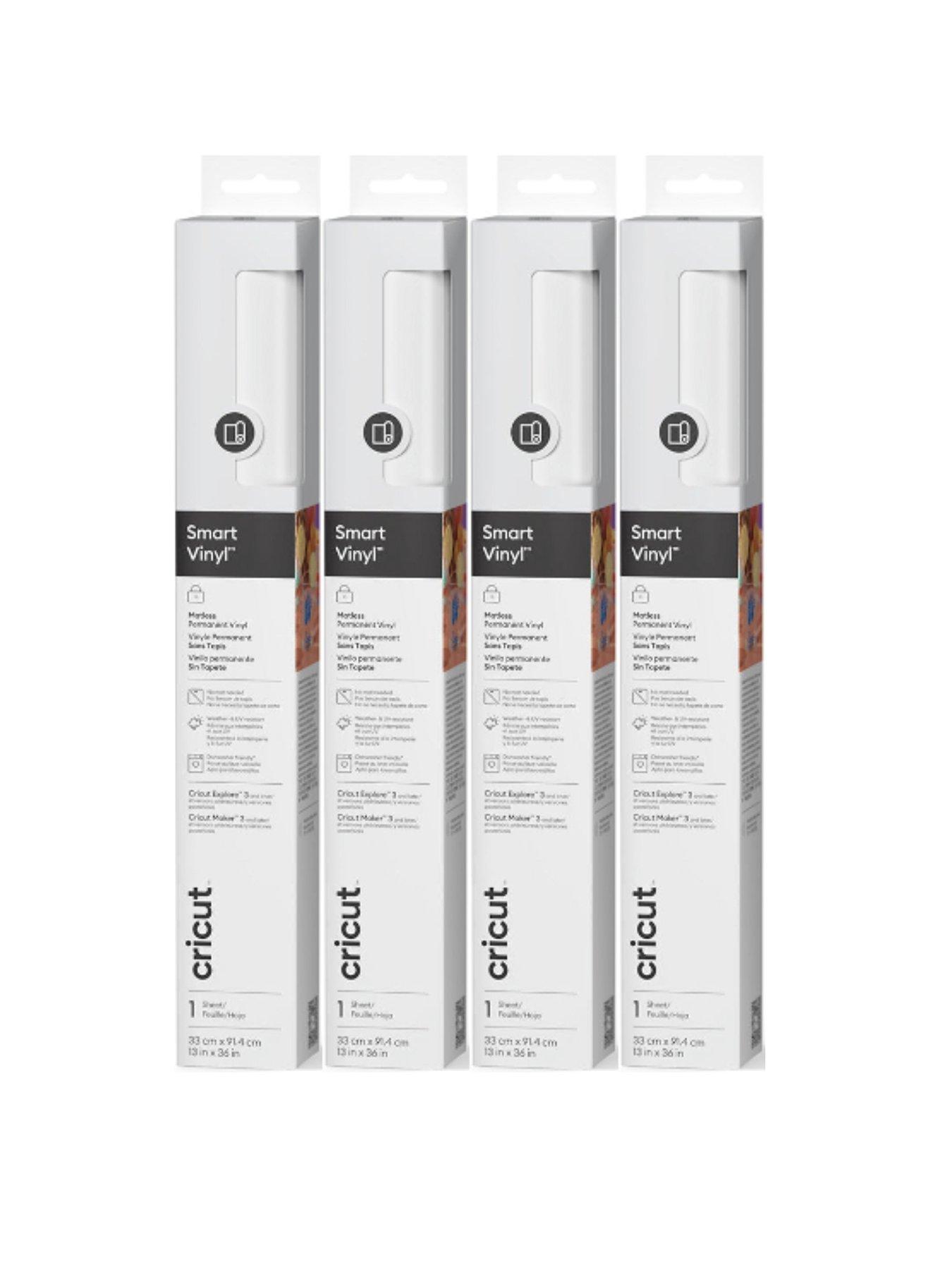 Cricut Smart Vinyl Permanent (WHIte) 4 Pack