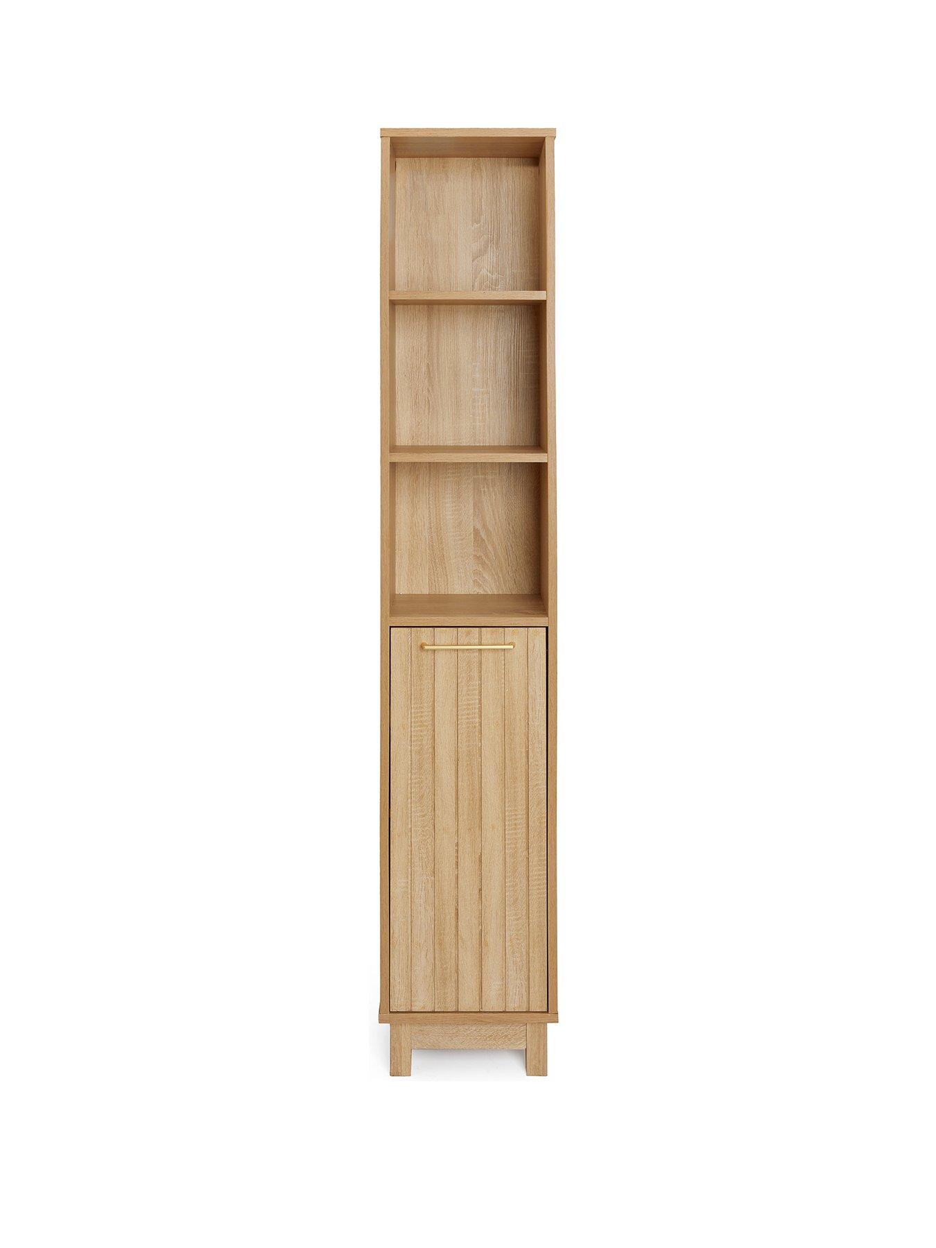 Image 2 of 7 of Very Home Lotus Pannelled Tall Cabinet - FSC&reg; Certified