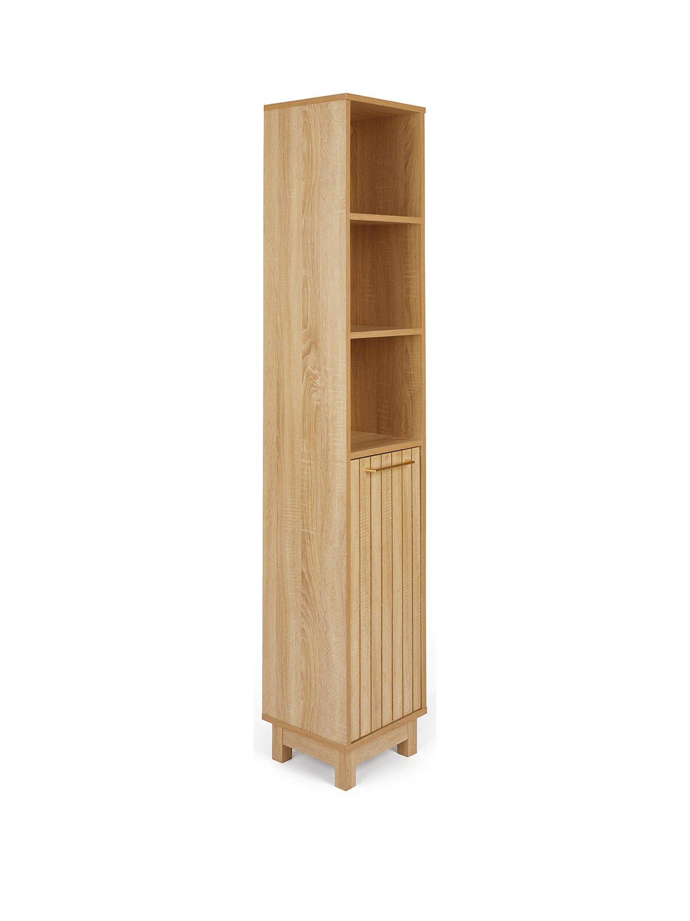 Image 3 of 7 of Very Home Lotus Pannelled Tall Cabinet - FSC&reg; Certified