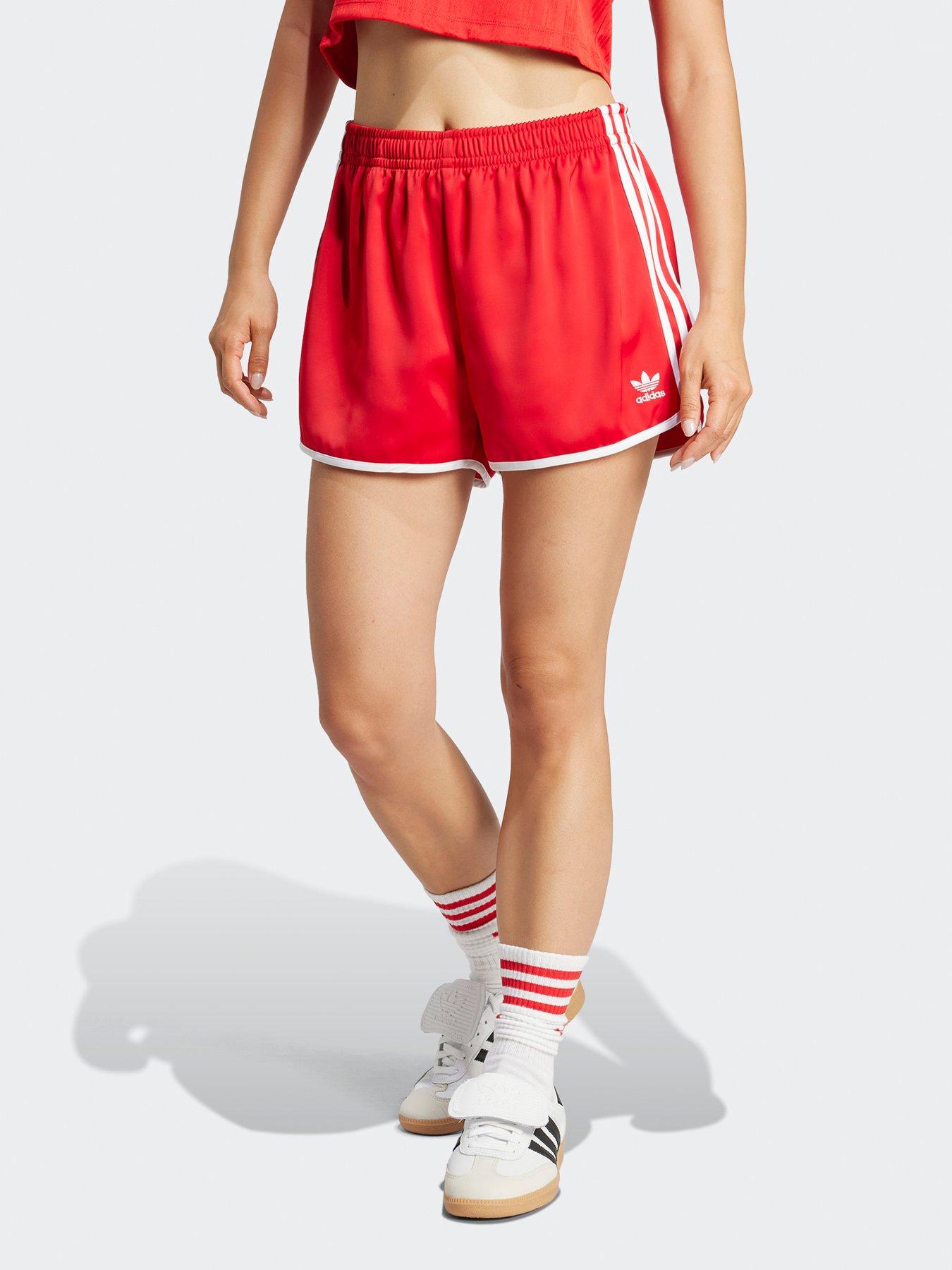 Image 1 of 6 of adidas Originals Women's Sprinter Shorts- Red