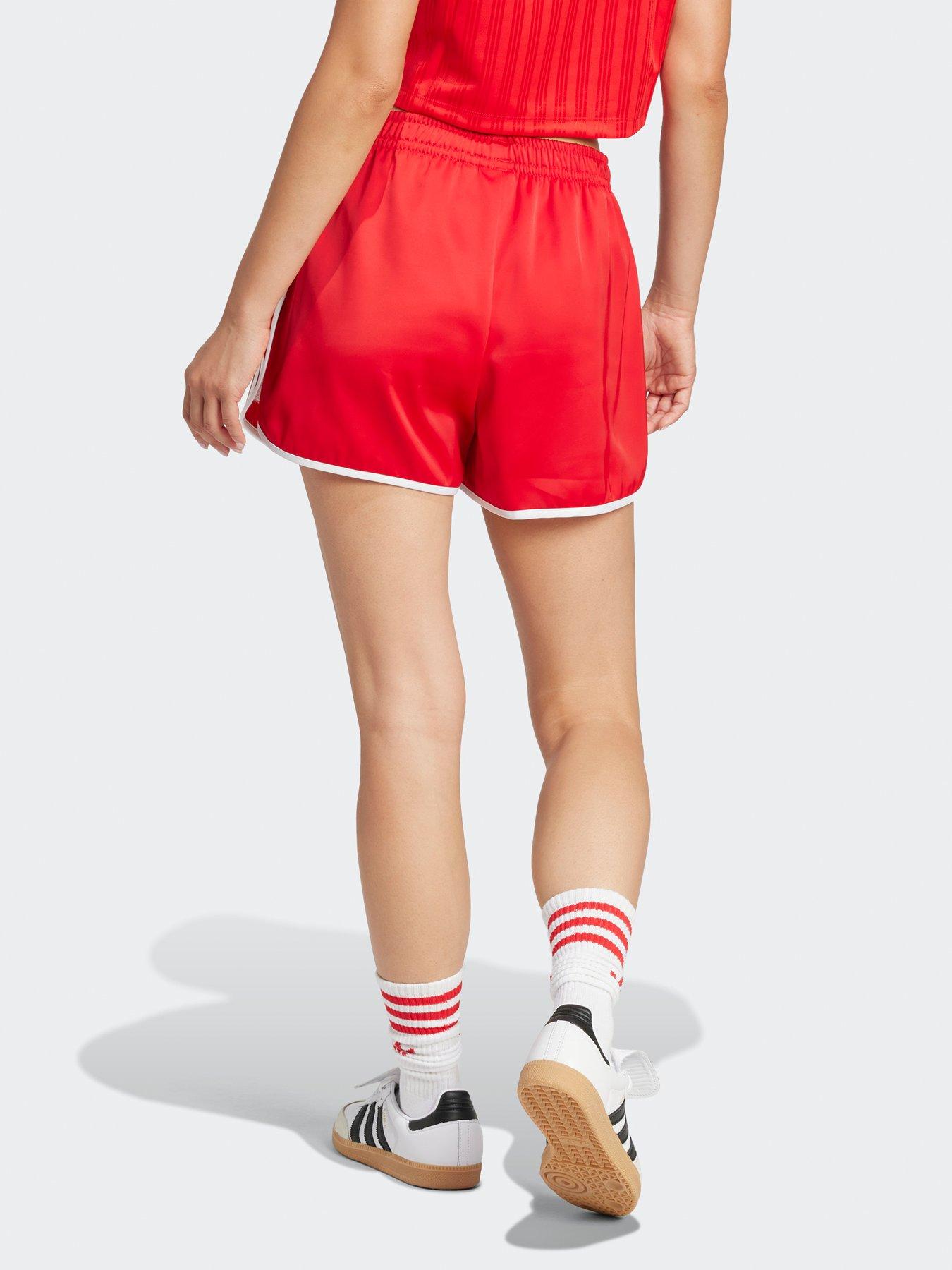 Image 2 of 6 of adidas Originals Women's Sprinter Shorts- Red