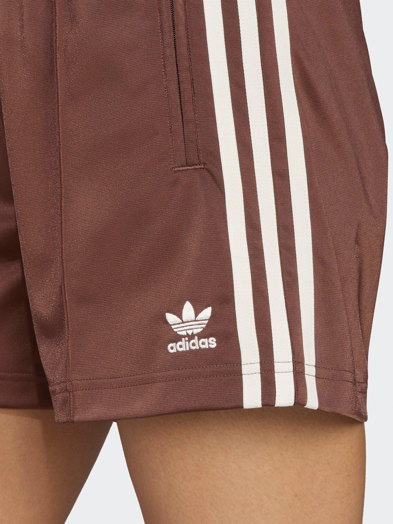 Image 5 of 6 of adidas Originals Women's Firebird Shorts - Brown