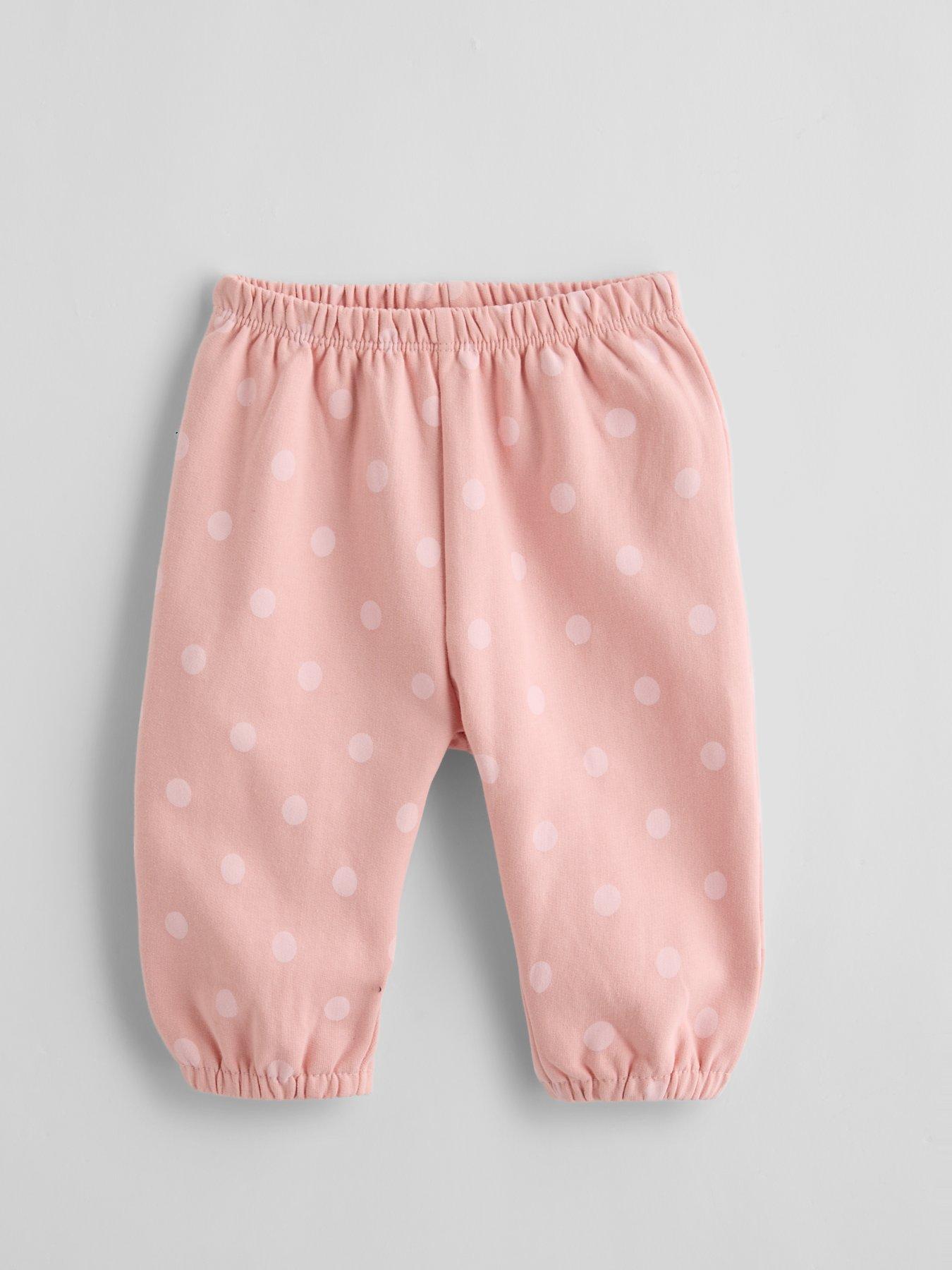 Image 4 of 5 of The Very Collection Baby Girls Best Friends Sweat And Legging Set - Pink