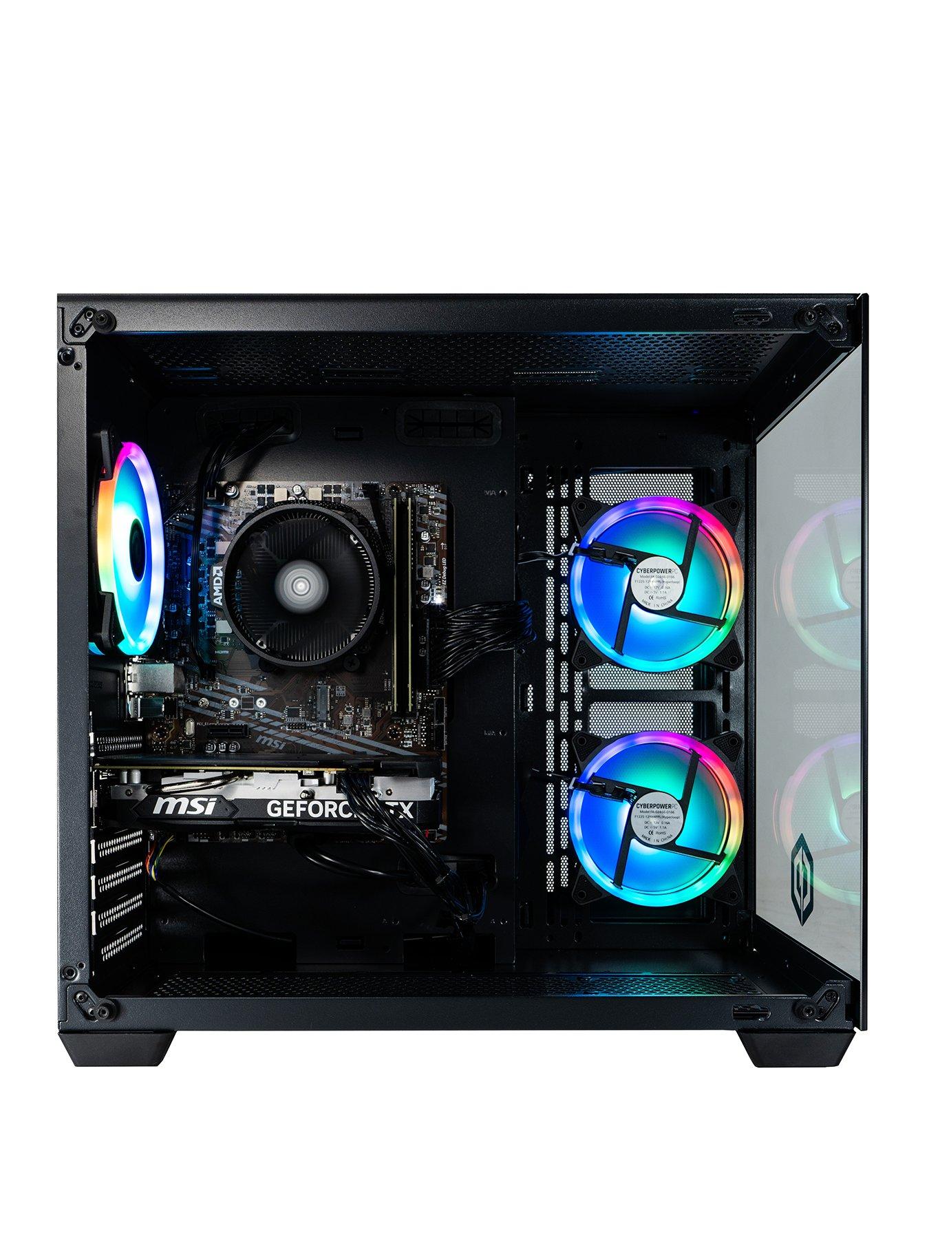 stillFront image of cyberpower-pc-arc-gaming-desktop-geforcenbsprtx-5060nbspintel-core-i5-14400fnbsp16gb-ramnbsp1tb-ssd-black