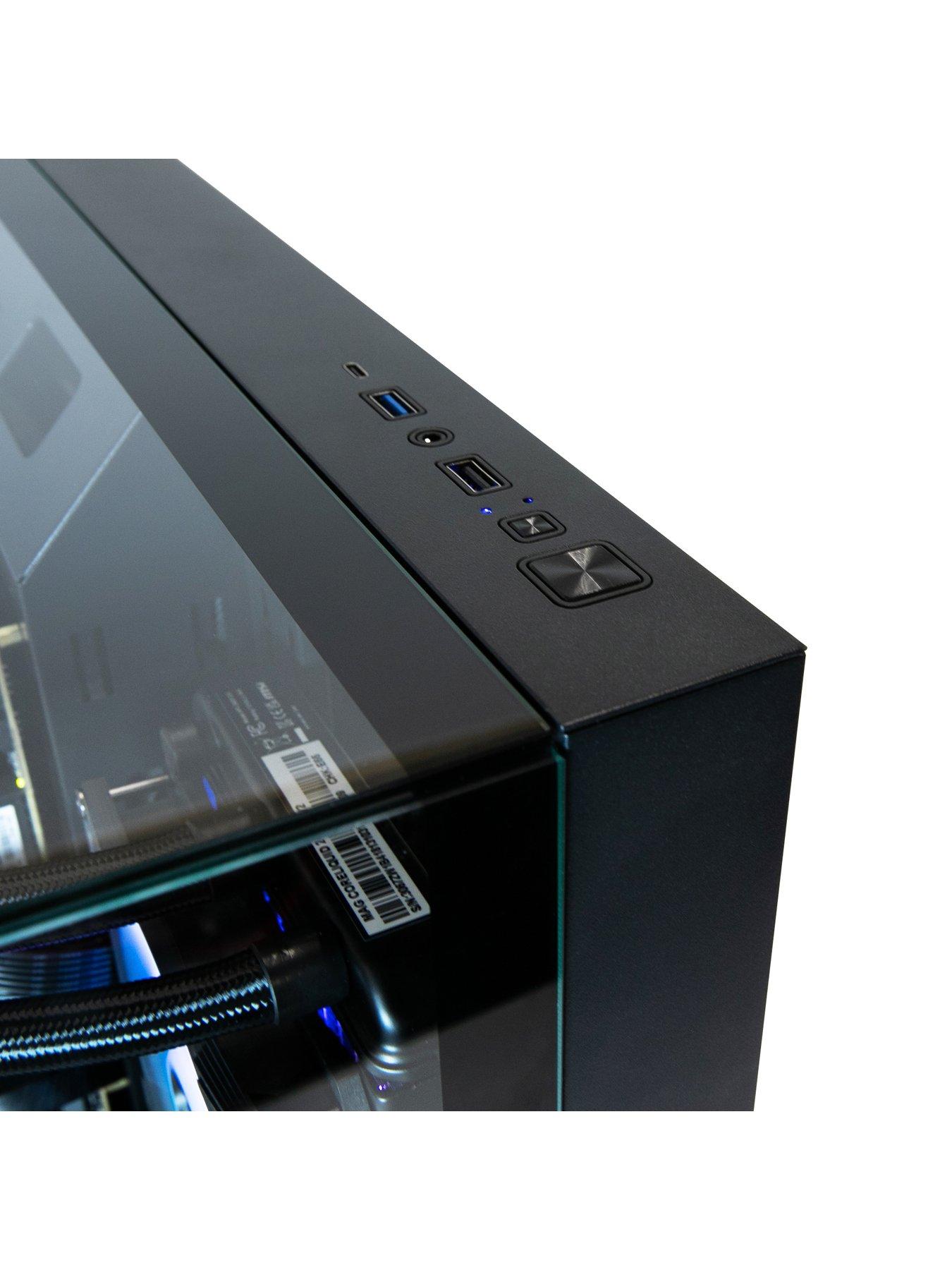 Image 4 of 7 of CyberPower PC ZEPHYR Gaming Desktop - GeForce RTX 5060 - AMD Ryzen 5 9600X - 16GB - 1TB - Black