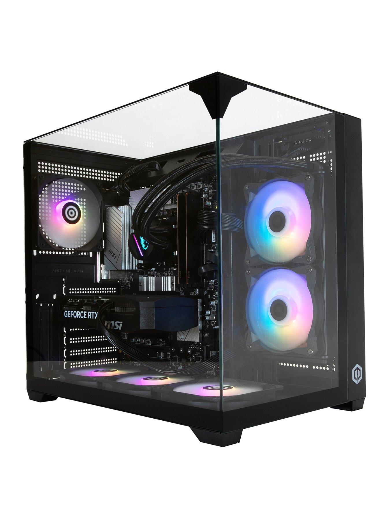 undefined Zephyr Gaming Desktop - Intel Core Ultra 7 265KF, RTX 5060 Ti, 32GB RAM, 1TB SSD - Black