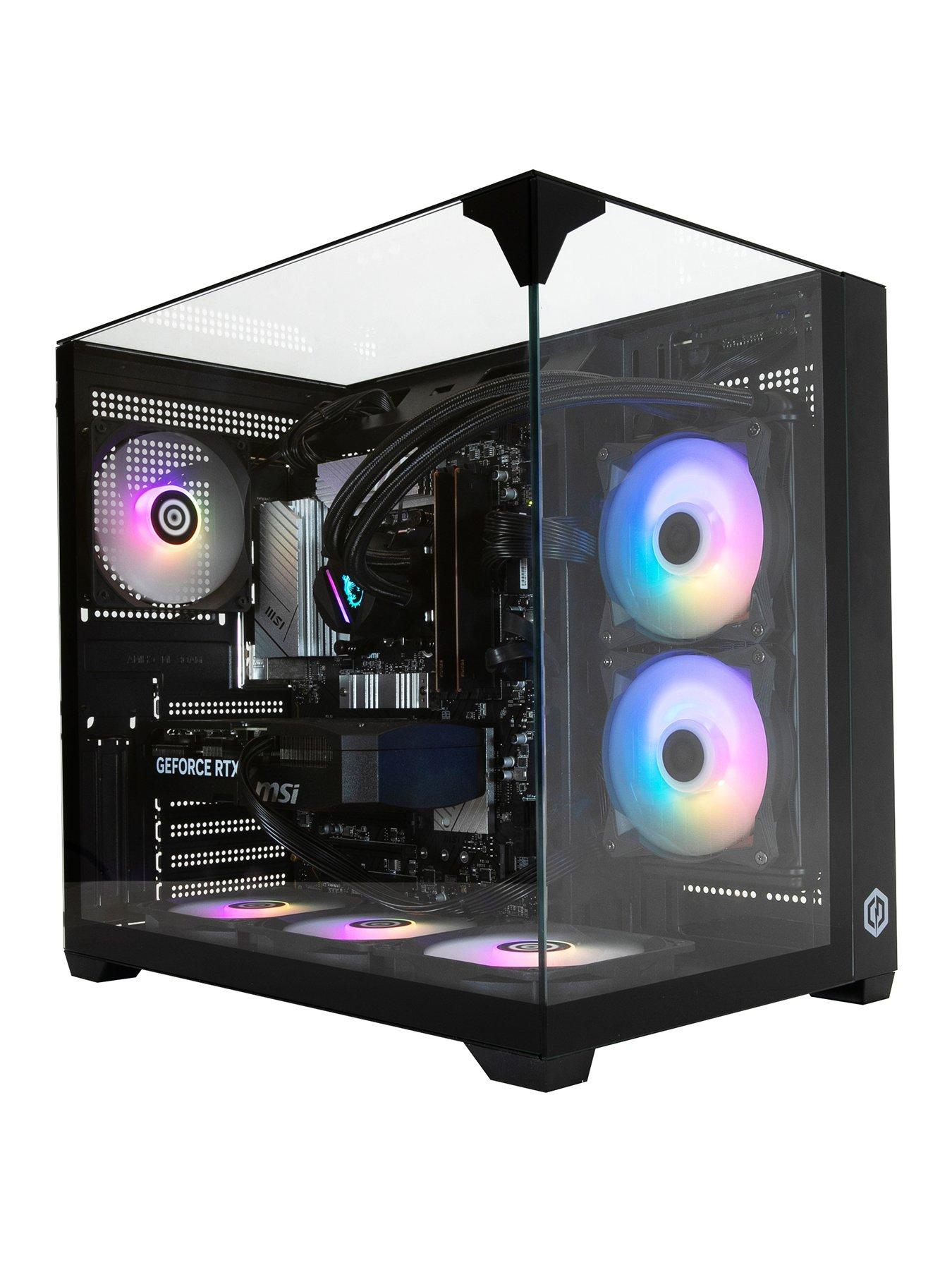 undefined Trigon Gaming Desktop - Intel Core Ultra 7 265KF, GeForce RTX 5070, 32GB RAM, 1TB SSD - Black