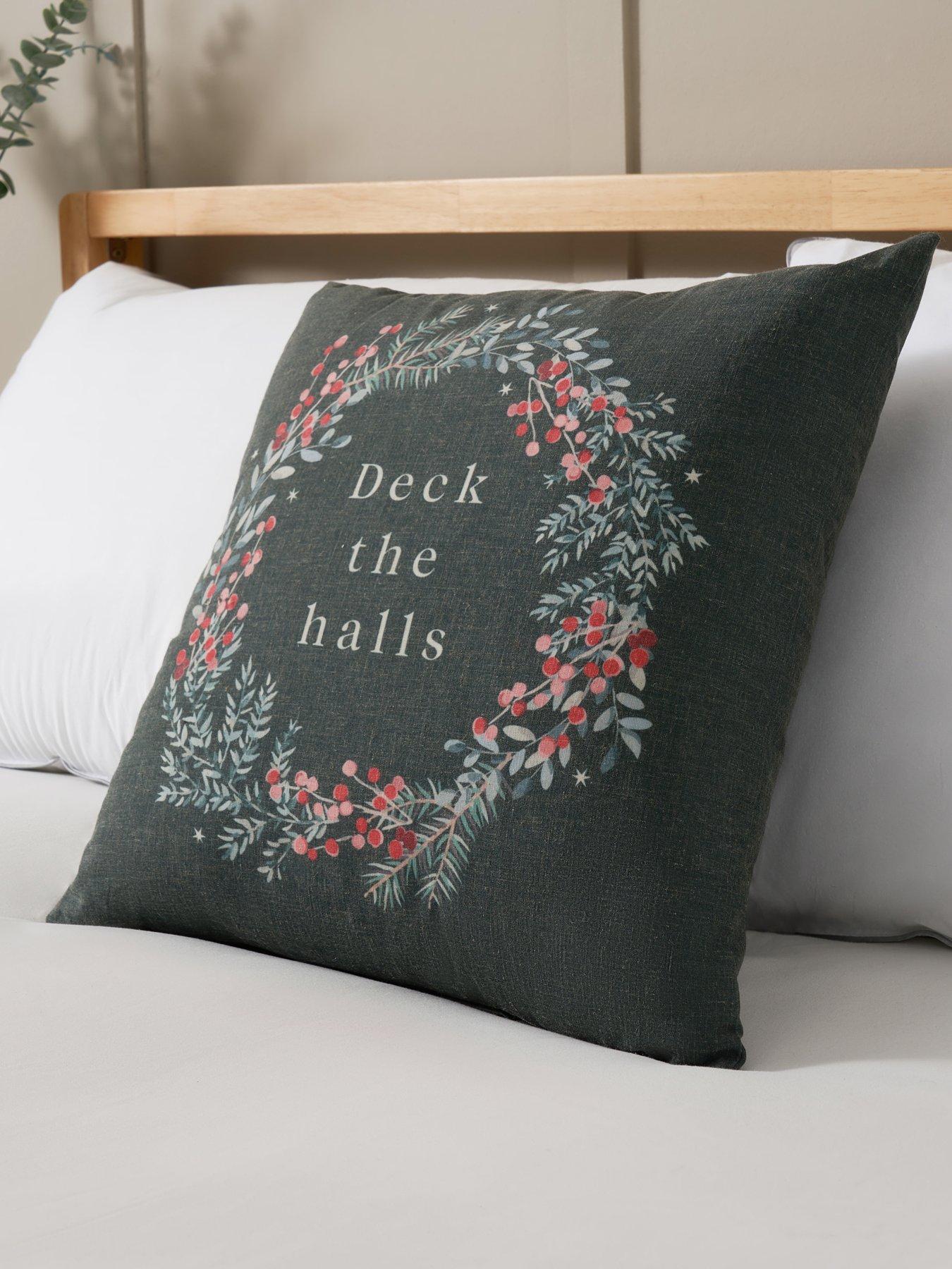 undefined Deck The Halls Cushion