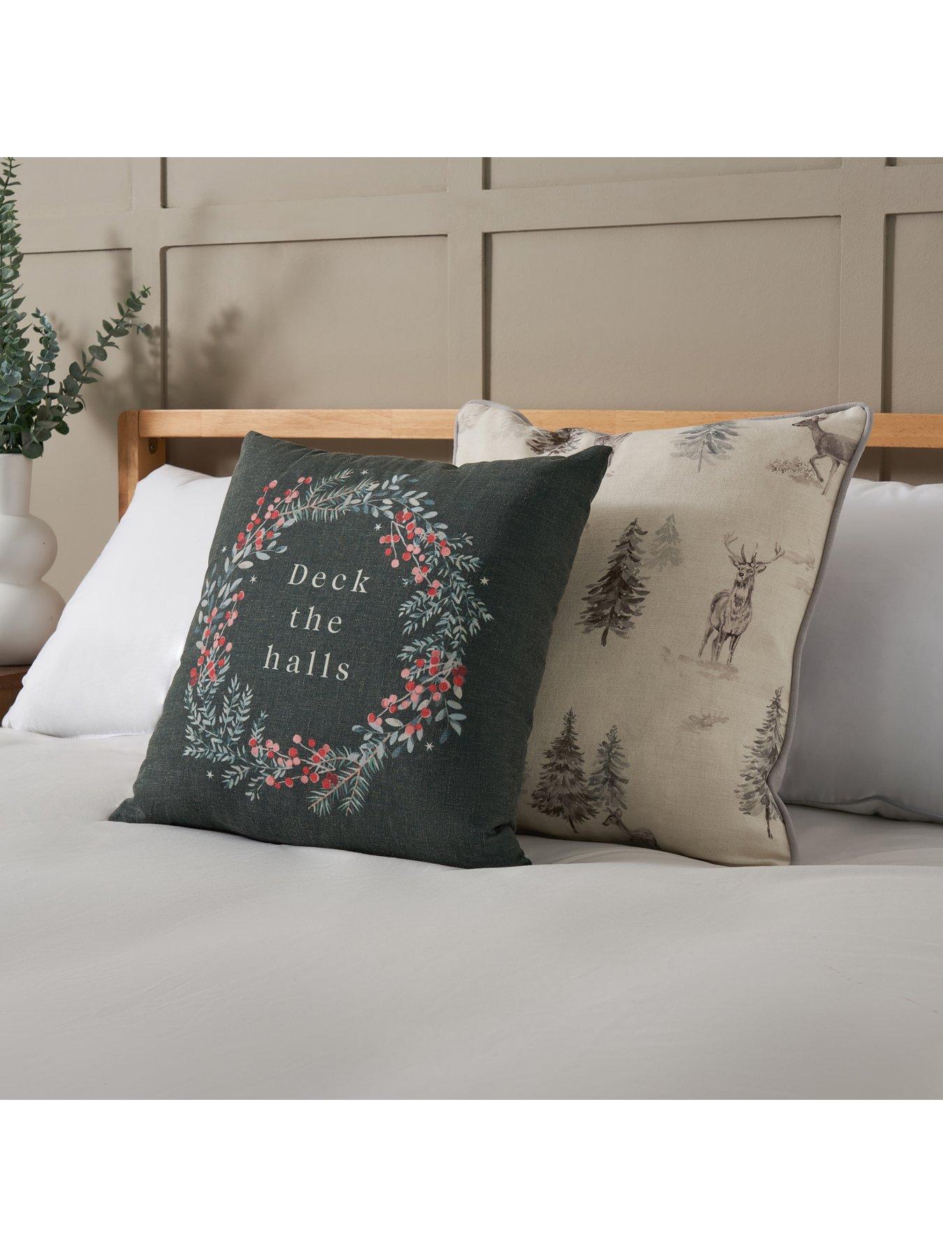 Image 6 of 6 of Very Home Stag Scene Cushion