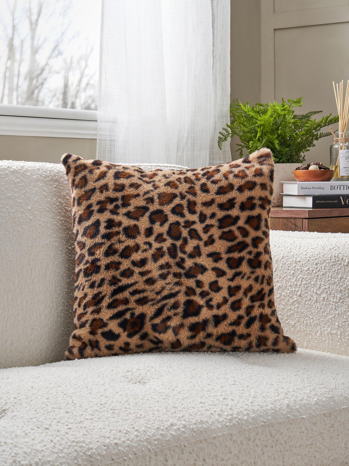 Very Home Nouveau Leopard Cushion