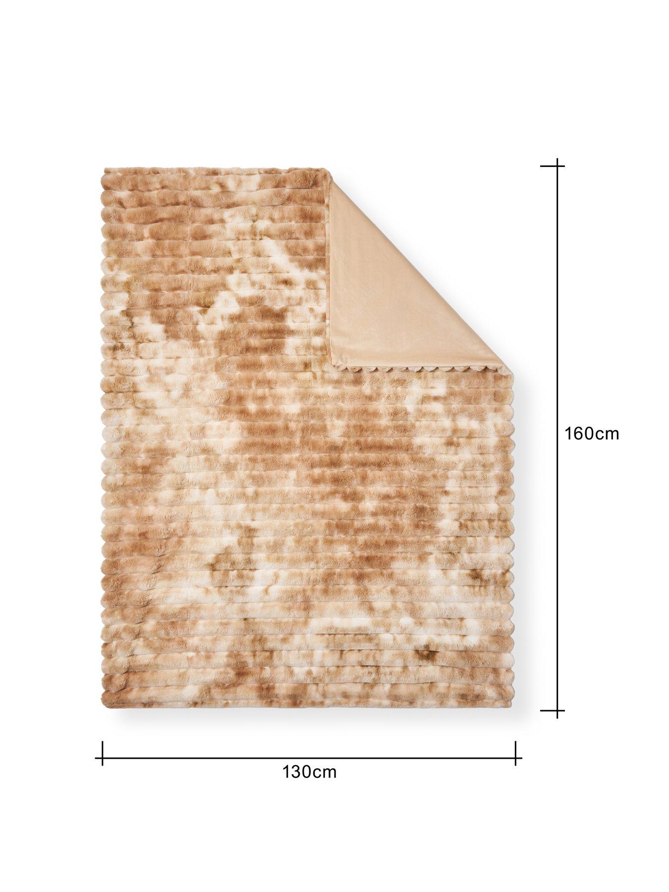 Image 4 of 5 of Very Home Marled Rib Throw