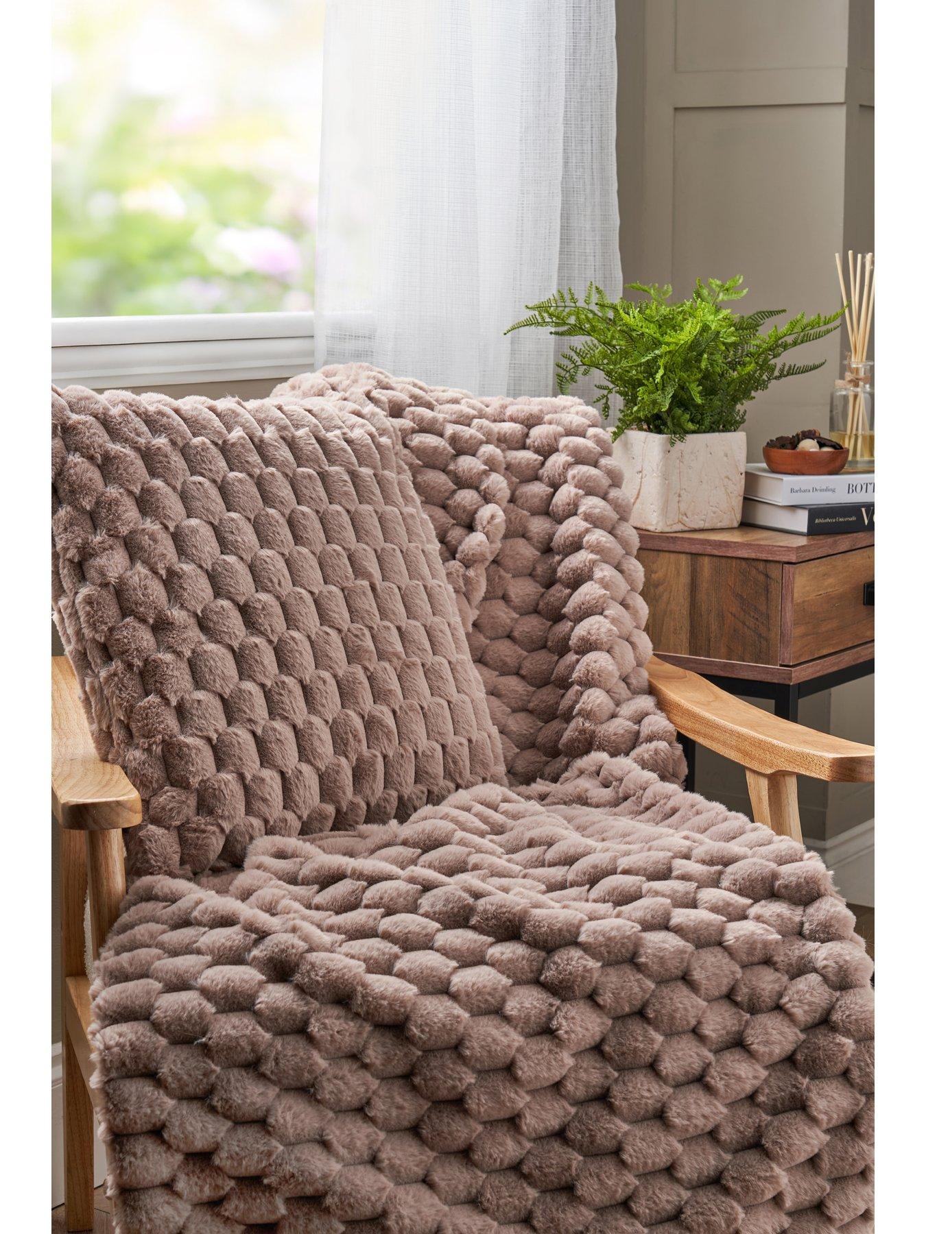 Image 5 of 5 of Very Home Tallada Faux Fur Throw
