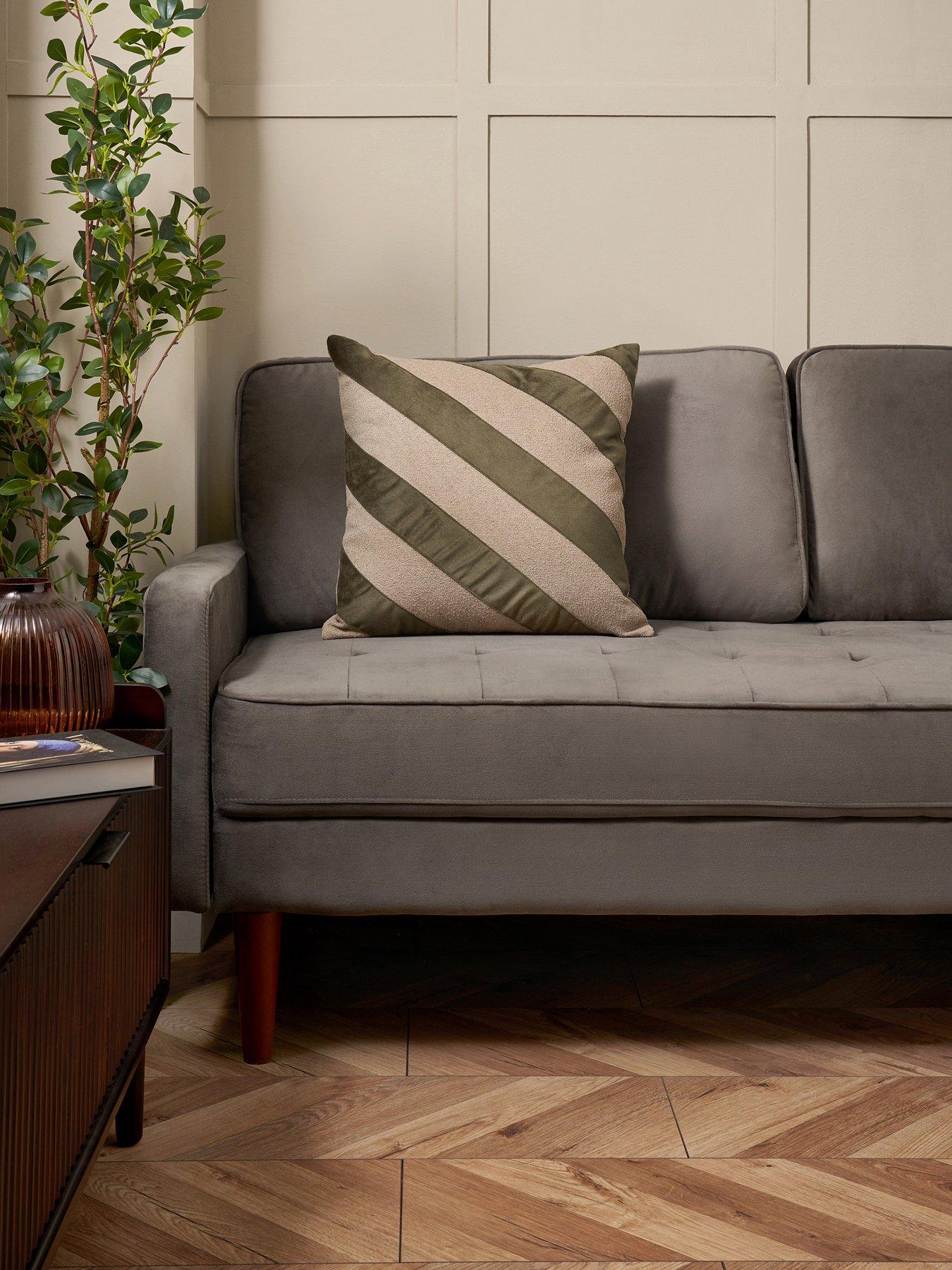 Image 1 of 6 of Very Home Candy Stripe Cushion