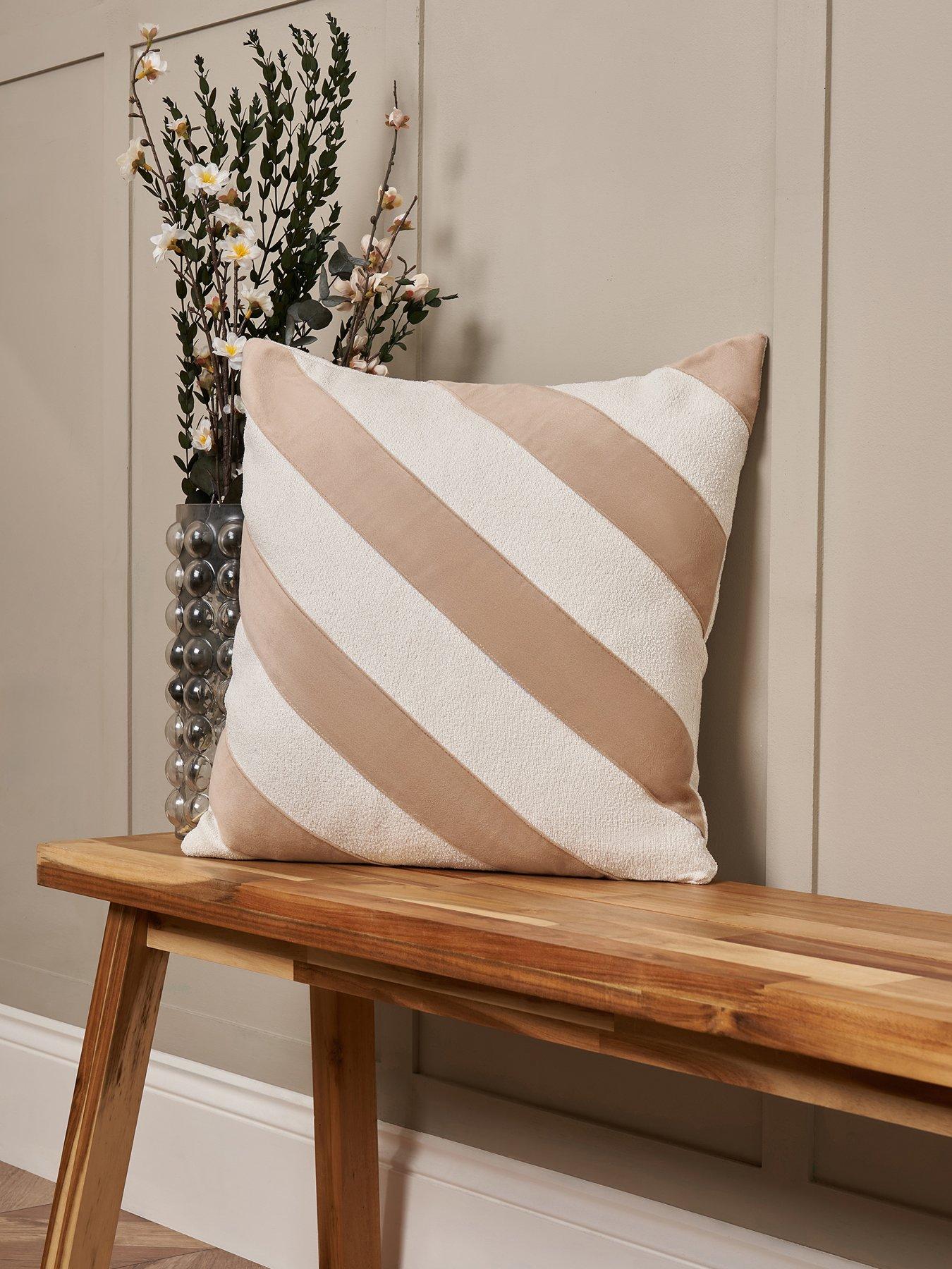 Very Home Candy Stripe Cushion