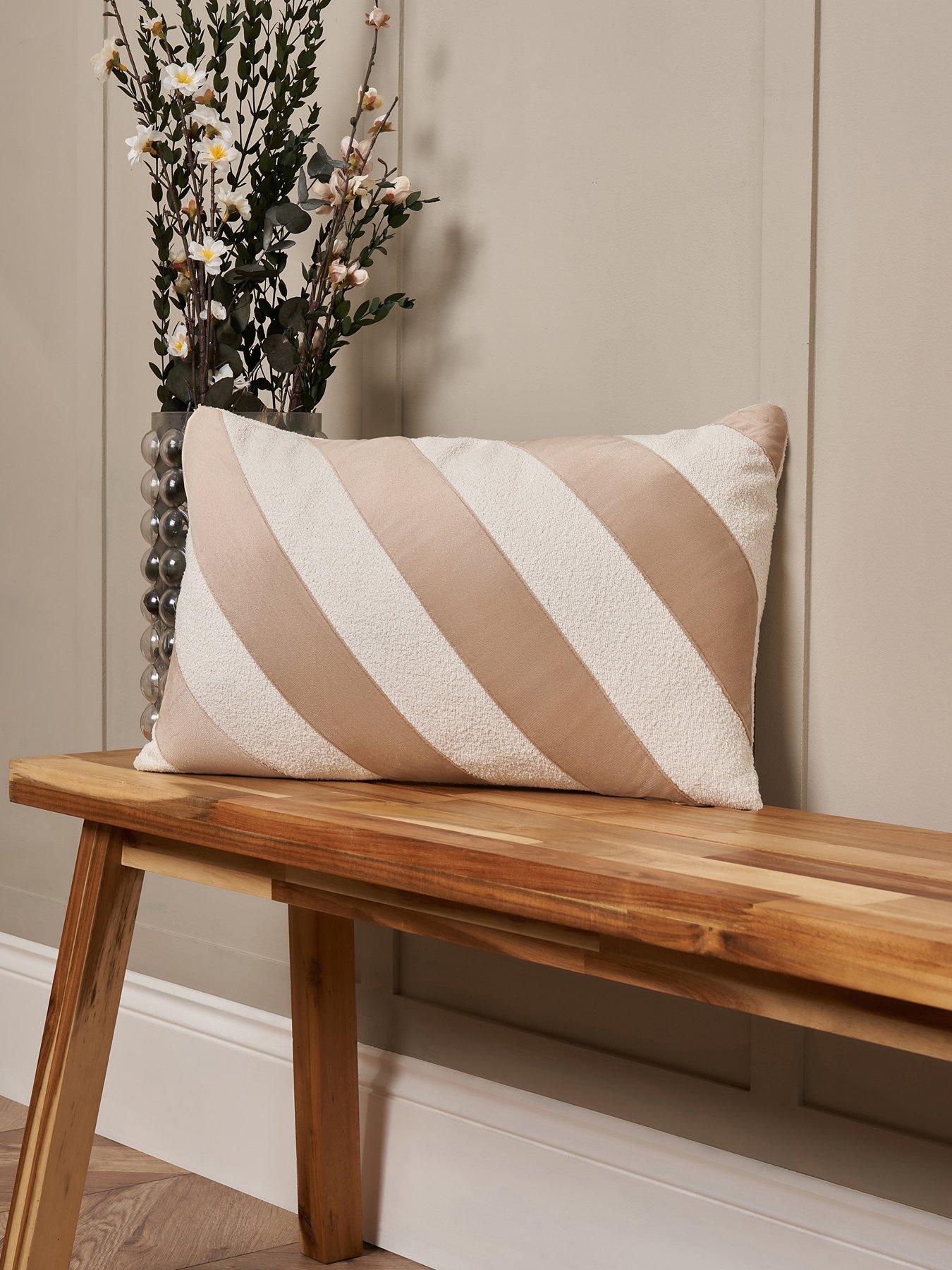 The Very Collection Candy Stripe Bolster Cushion